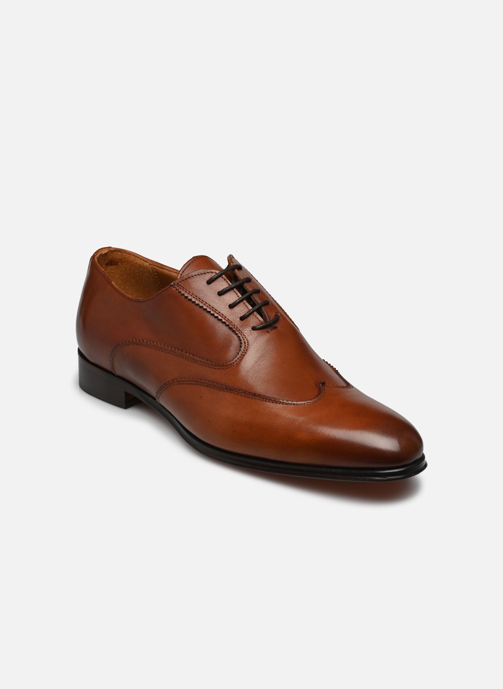 Zapatos estilo richelieu VERNEY Blake hombre marrón Marvin&Co Luxe Zapatos estilo richelieu VERNEY Blake hombre marrón COGNAC