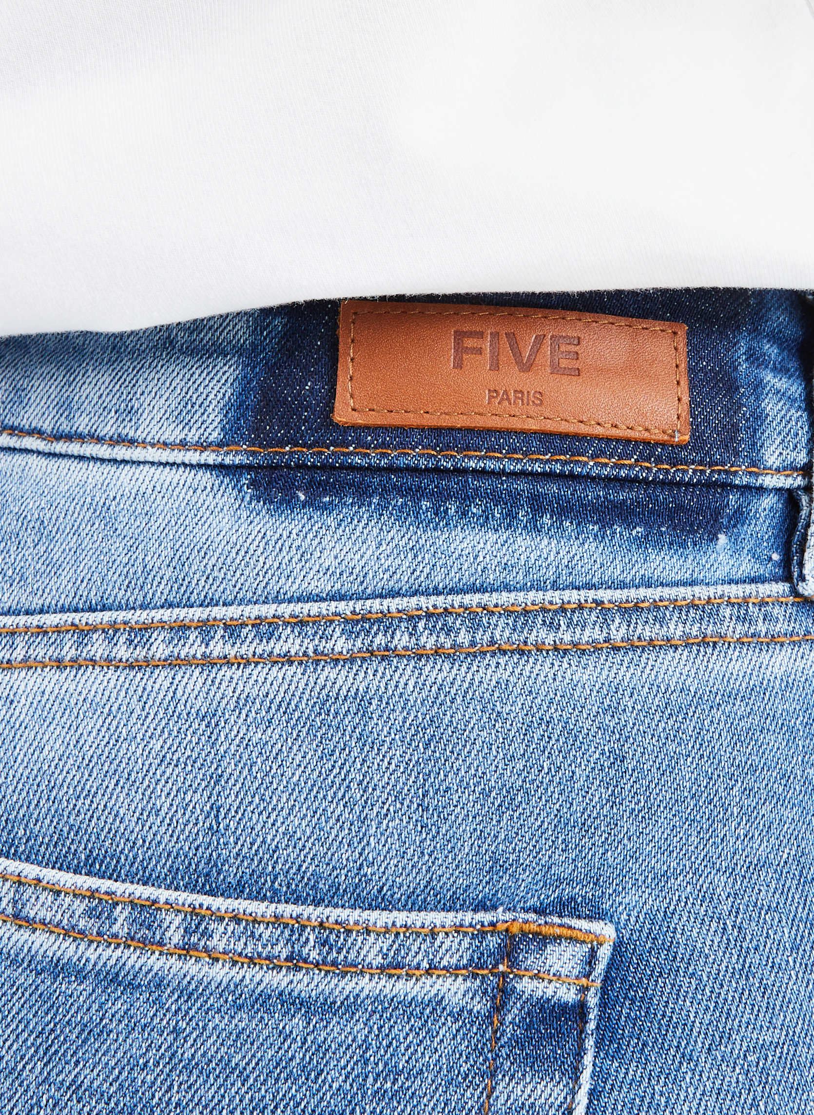 Flared jeans 15331 Maylan Jean dames blauw Five Jeans Flared jeans 15331 Maylan Jean dames blauw MEDIUM BLUE
