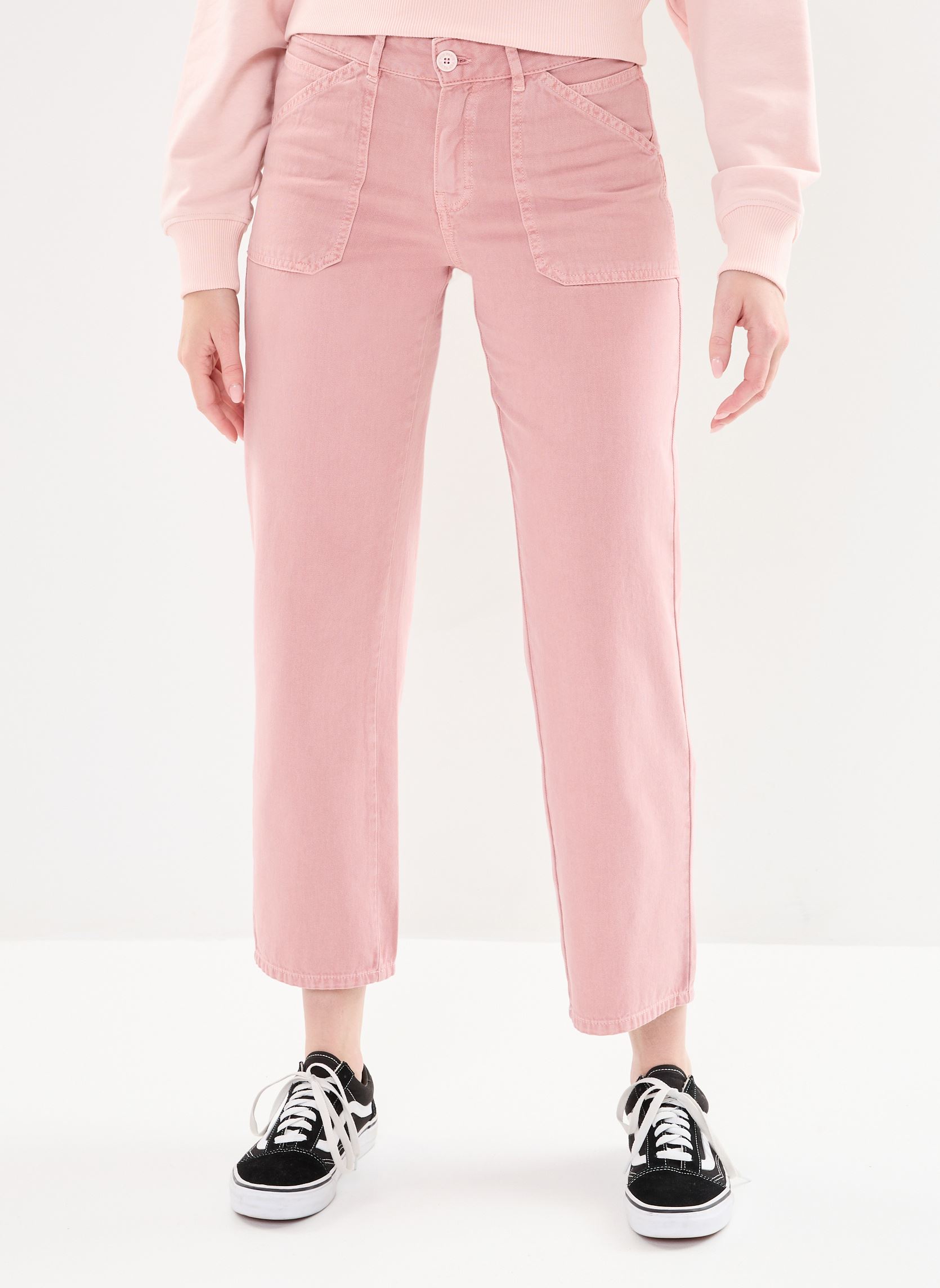 Wijde broeken 27371 Lourdes Jeans dames roze Five Jeans Wijde broeken 27371 Lourdes Jeans dames roze OLD PINK