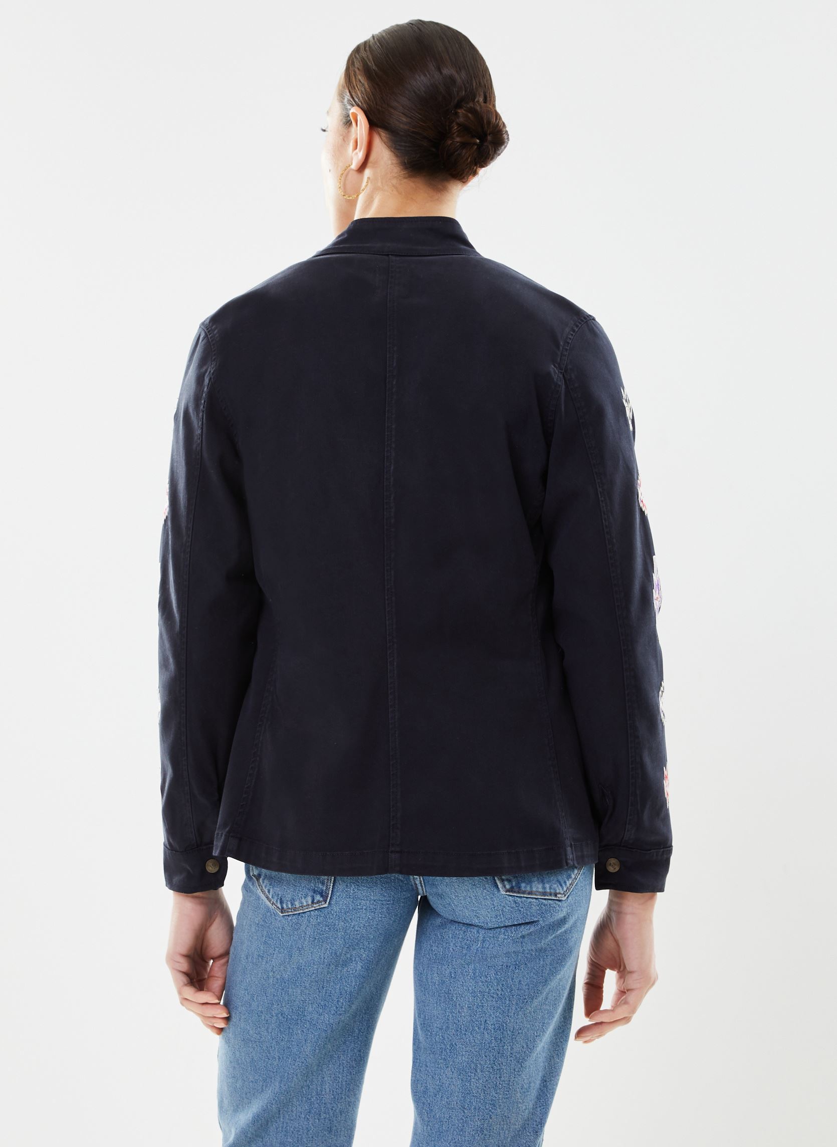 Vestes 48724 Brenda S Veste femme bleu Five Jeans Vestes 48724 Brenda S Veste femme bleu NAVY