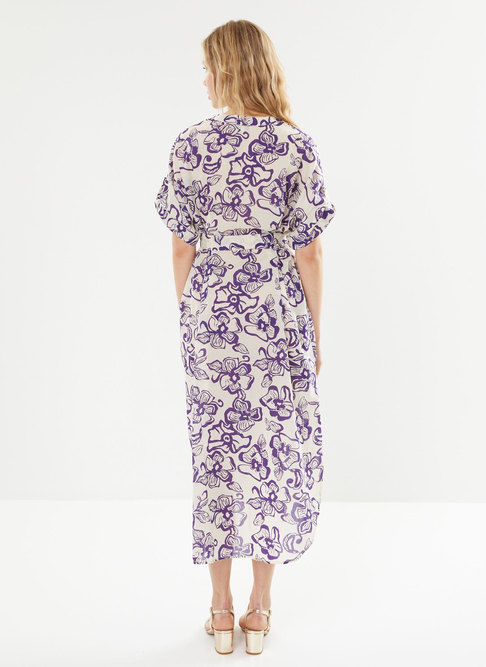 Kleider 64274 Renee Robe damen violett Five Jeans Kleider 64274 Renee Robe damen violett PURPLE
