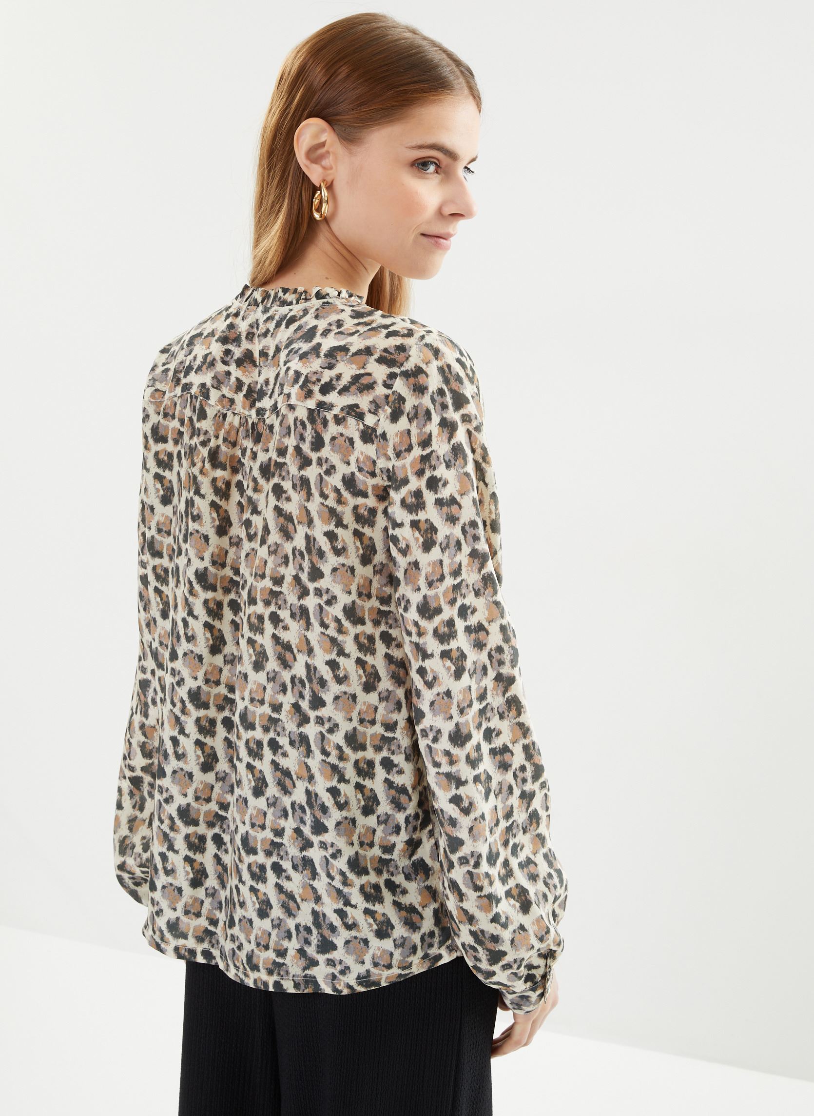 Hemden 73158 Conrad Chemise damen braun Five Jeans Hemden 73158 Conrad Chemise damen braun LEOPARD