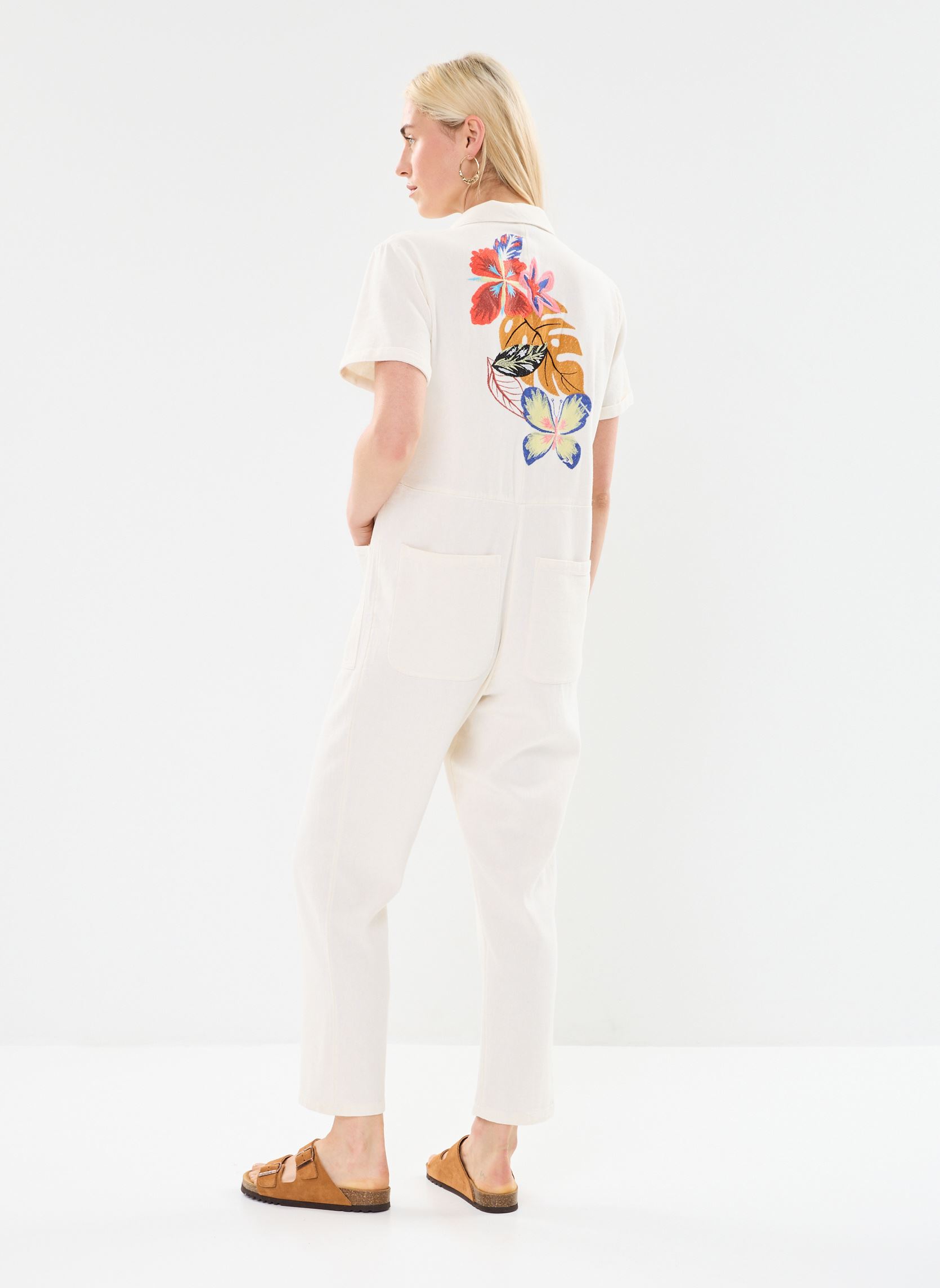 Jumpsuits 92777 Esad Combinaison damen weiß Five Jeans Jumpsuits 92777 Esad Combinaison damen weiß OFF WHITE
