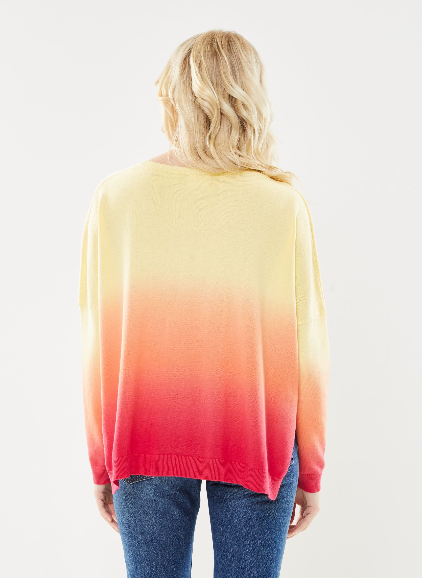 Pullover Poe2410 Pull damen mehrfarbig Five Jeans Pullover Poe2410 Pull damen mehrfarbig ORANGE
