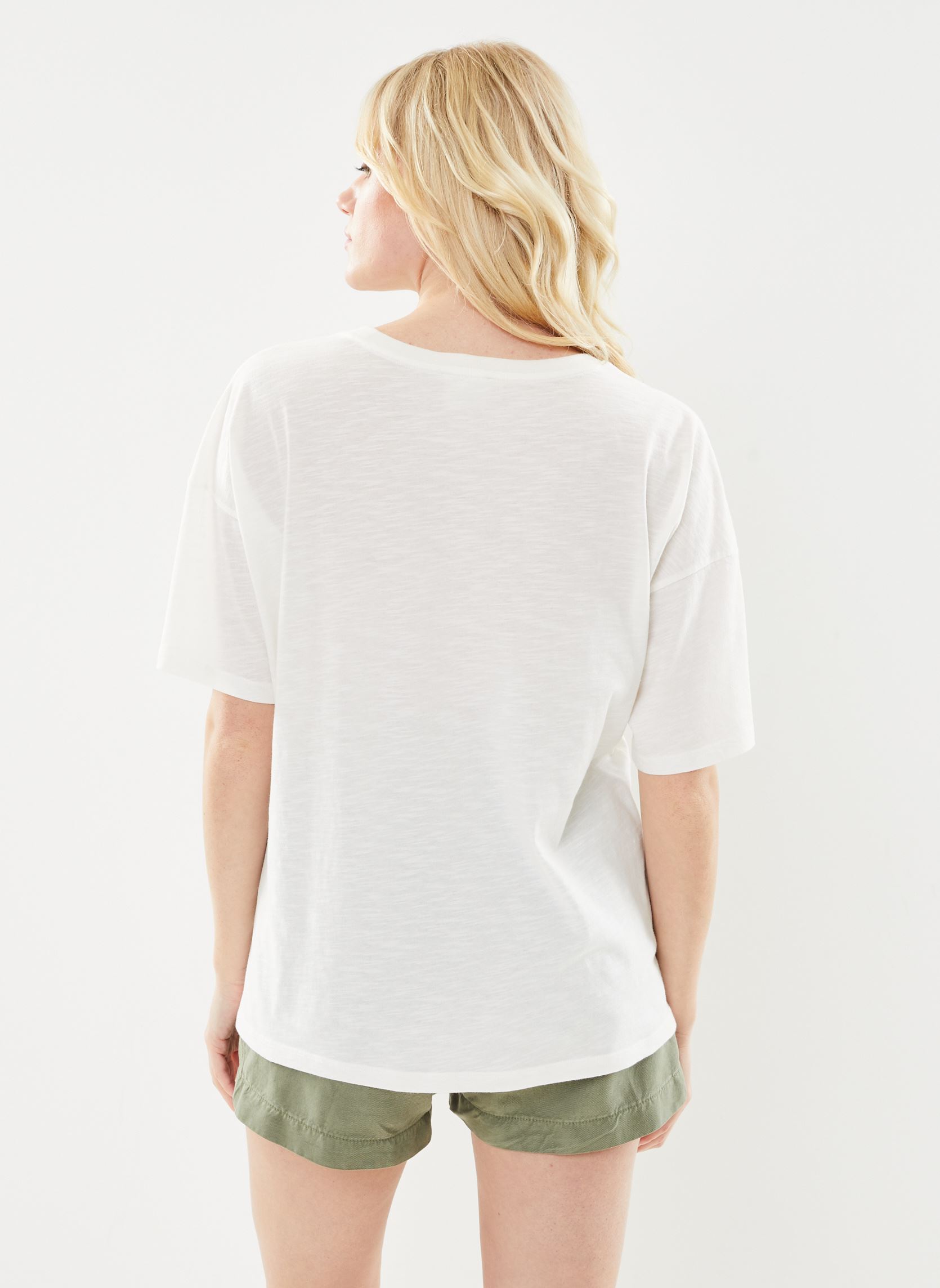 Tee-shirts manches courtes Tse2427 Tee-Shirt femme blanc Five Jeans Tee-shirts manches courtes Tse2427 Tee-Shirt femme blanc OFF WHITE