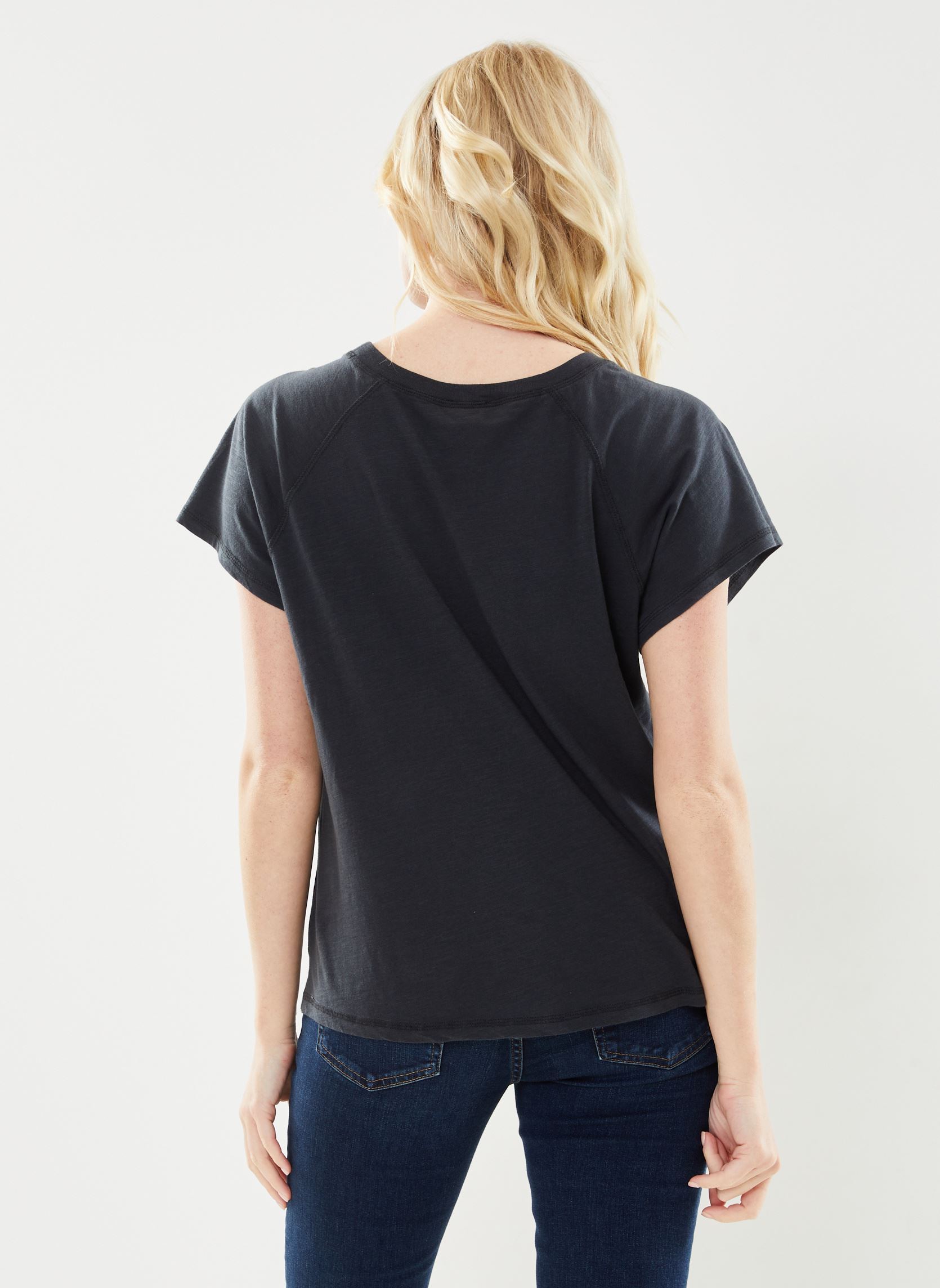 Tee-shirts manches courtes Tse2429 Tee-Shirt femme gris Five Jeans Tee-shirts manches courtes Tse2429 Tee-Shirt femme gris CARBONE