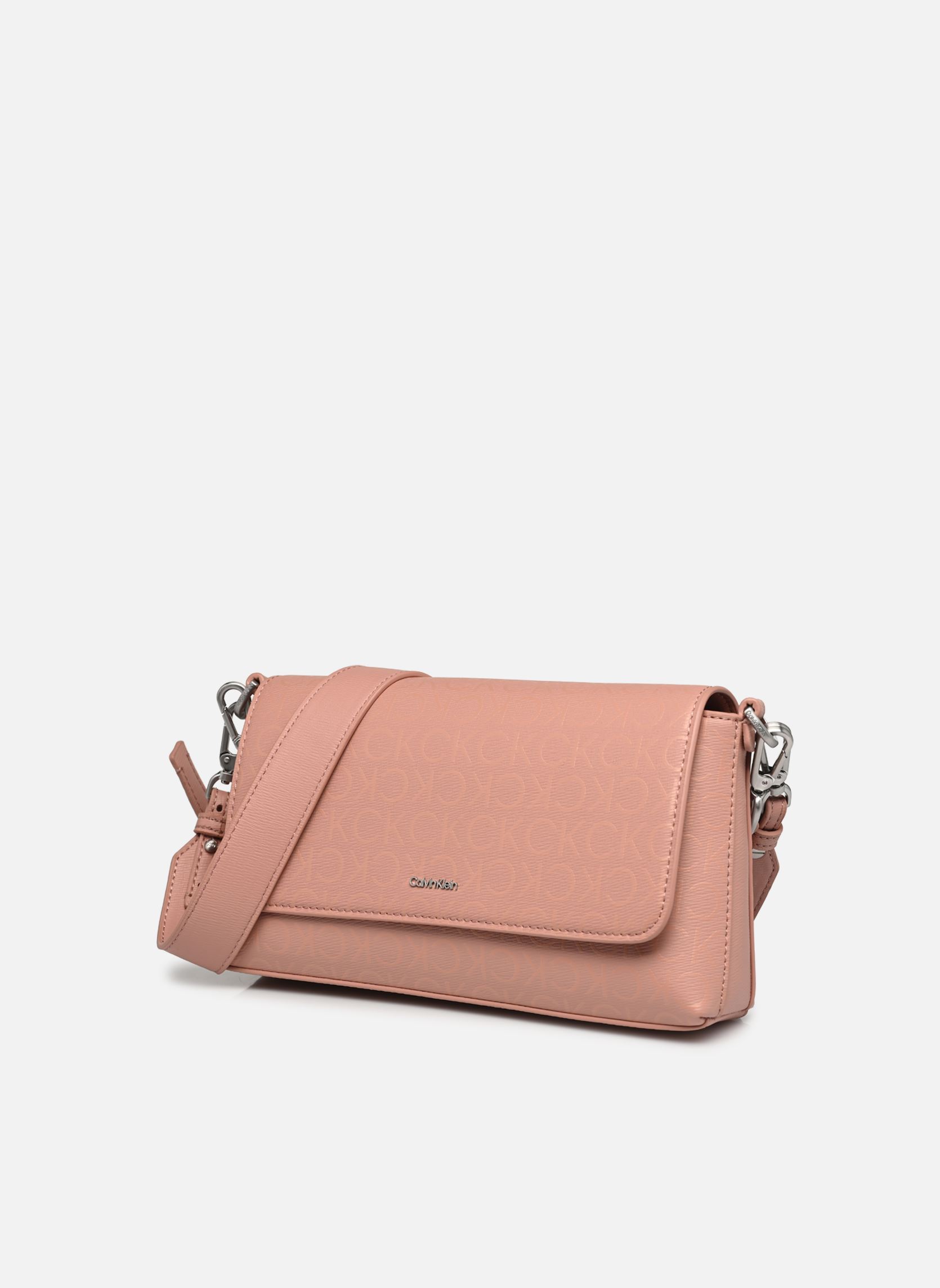 Schoudertassen Ck Must Shoulder Bag dames paars Calvin Klein Schoudertassen Ck Must Shoulder Bag dames paars ASH ROSE MONO
