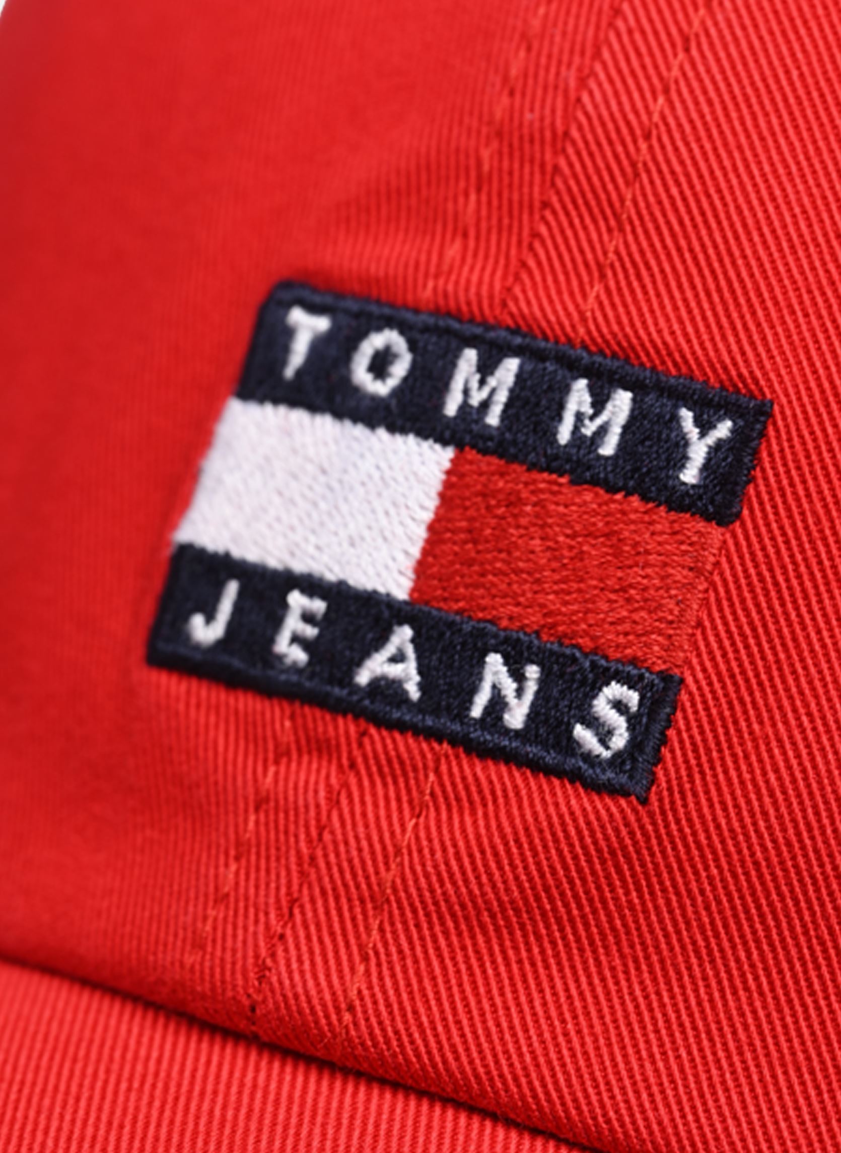 Casquettes Tjm Heritage Cap homme rouge Tommy Jeans Casquettes Tjm Heritage Cap homme rouge RED HOT