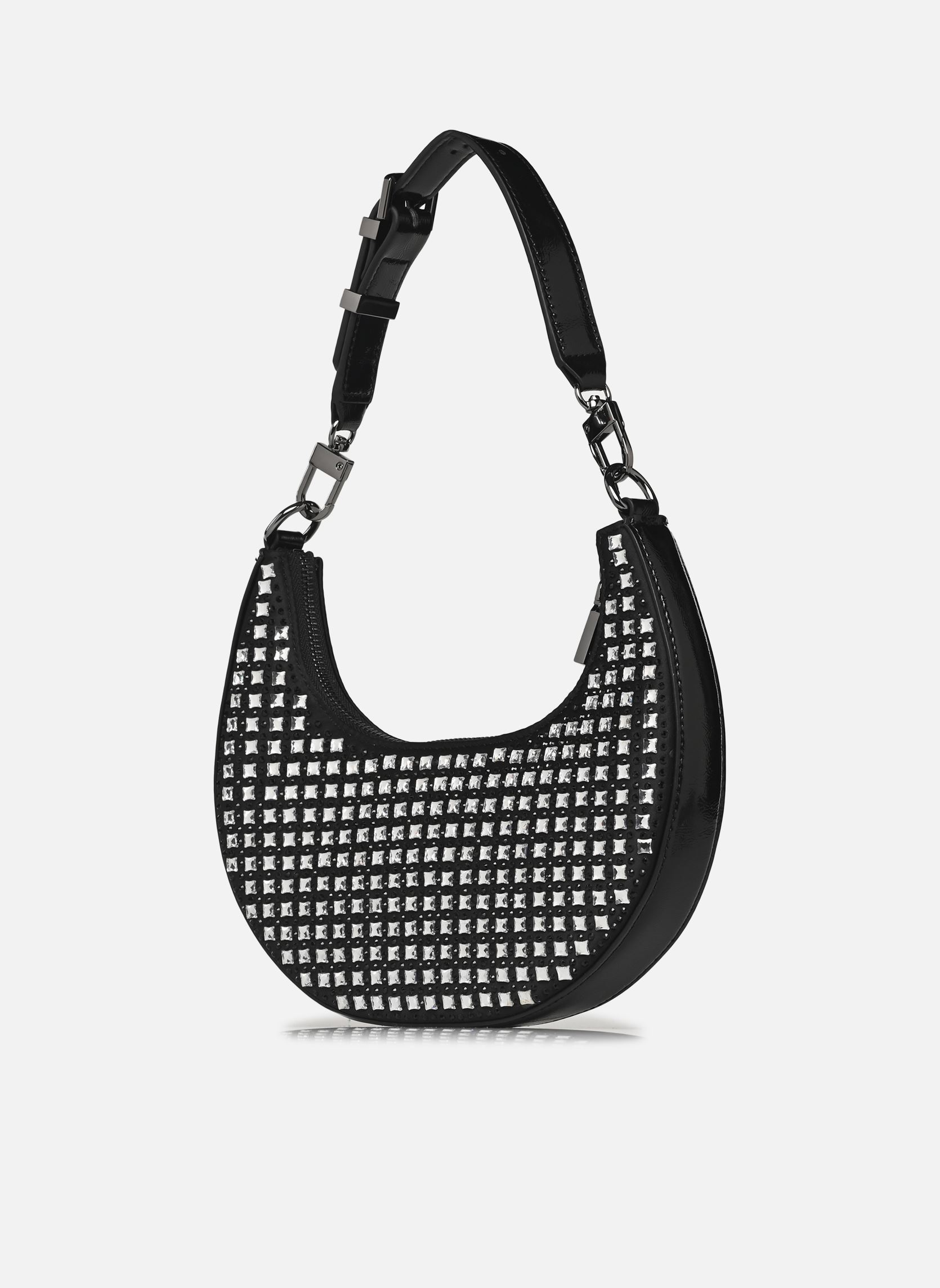 Umhängetaschen Lua Small Hobo damen schwarz Guess Umhängetaschen Lua Small Hobo damen schwarz BLACK NEW