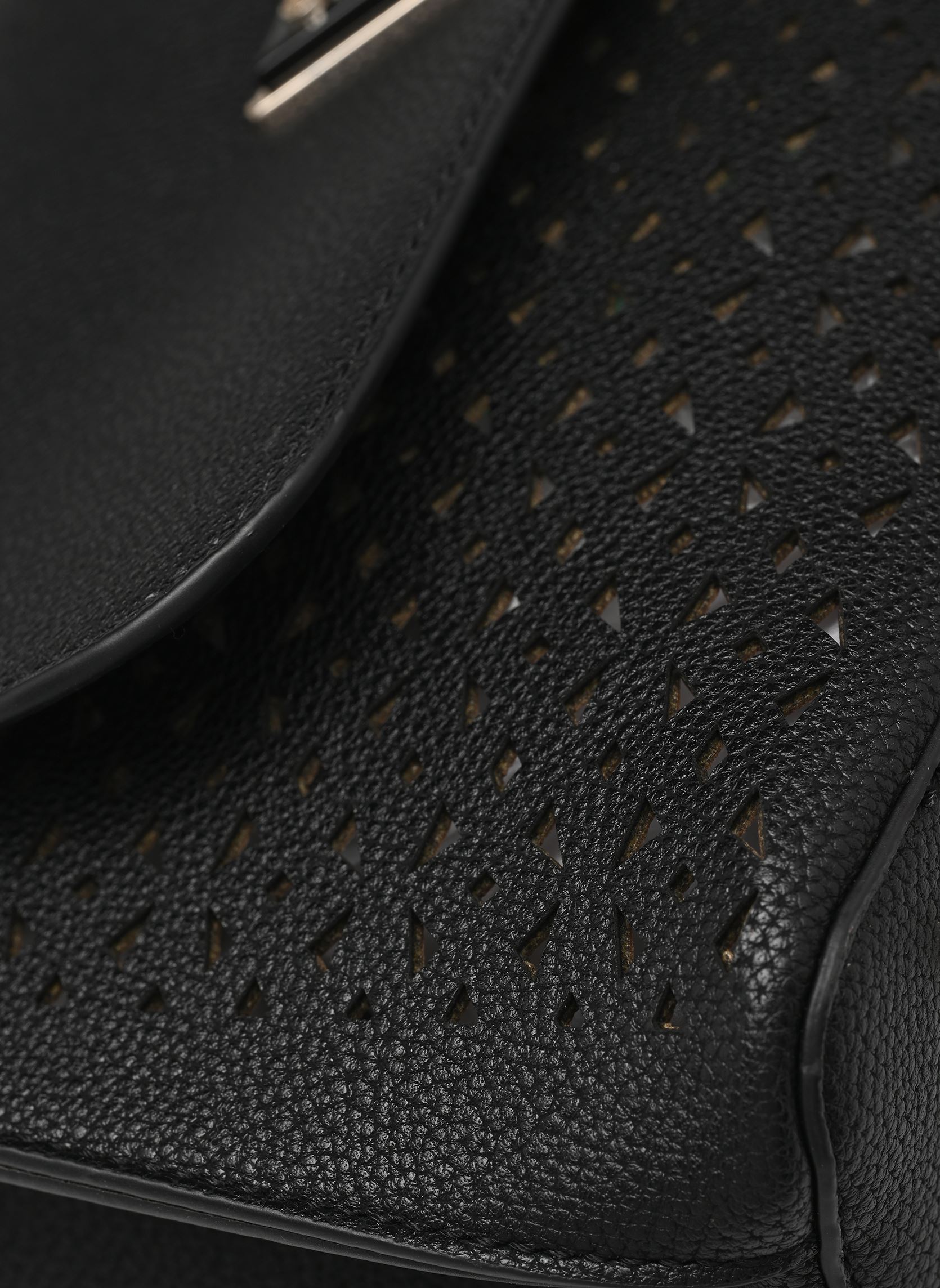Borse a tracolla Meridian Flap Crossbody donna nero Guess Borse a tracolla Meridian Flap Crossbody donna nero BLACK