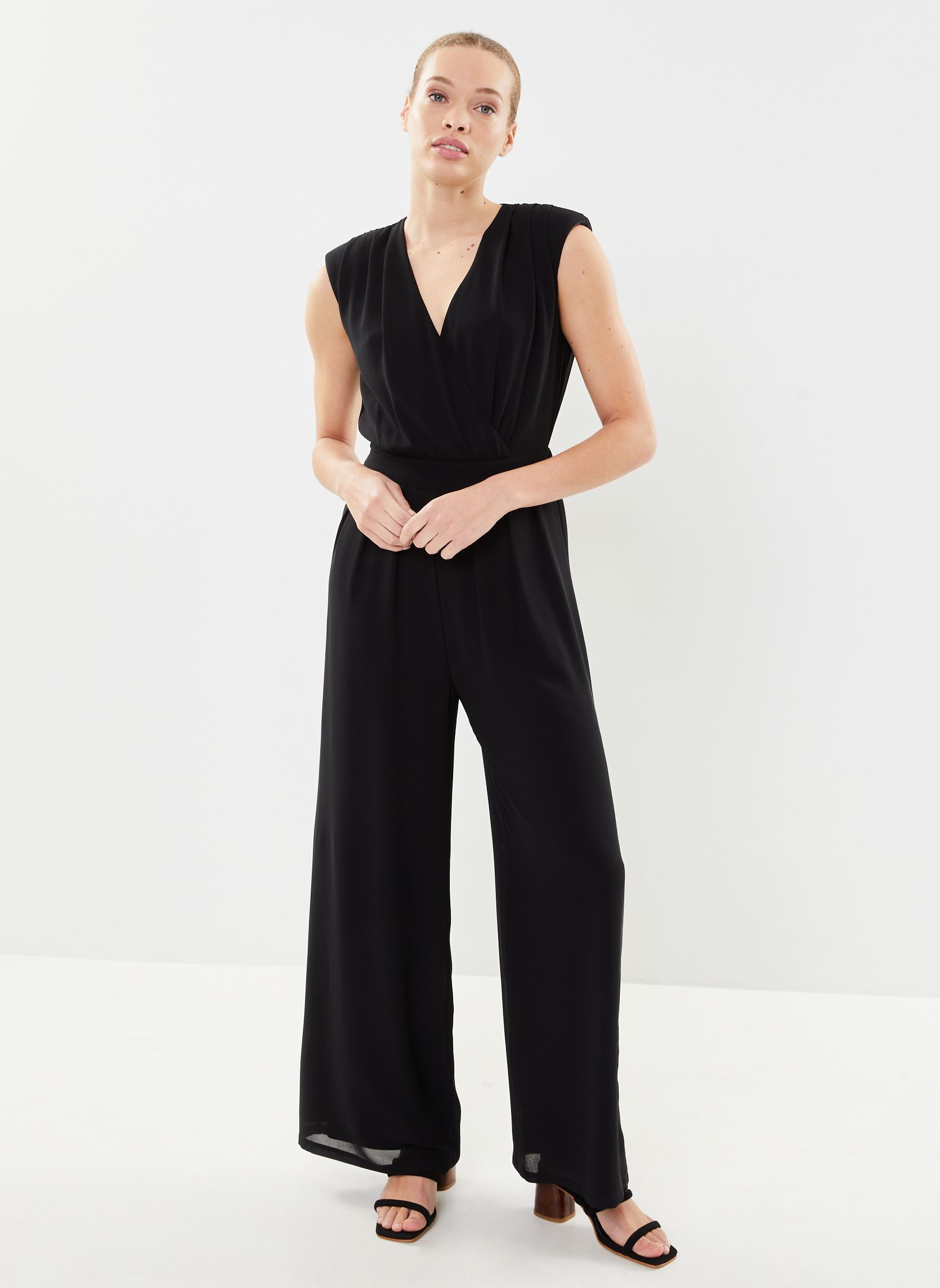 Combinaisons pantalon PETTRA femme noir Georgia Rose Combinaisons pantalon PETTRA femme noir NOIR