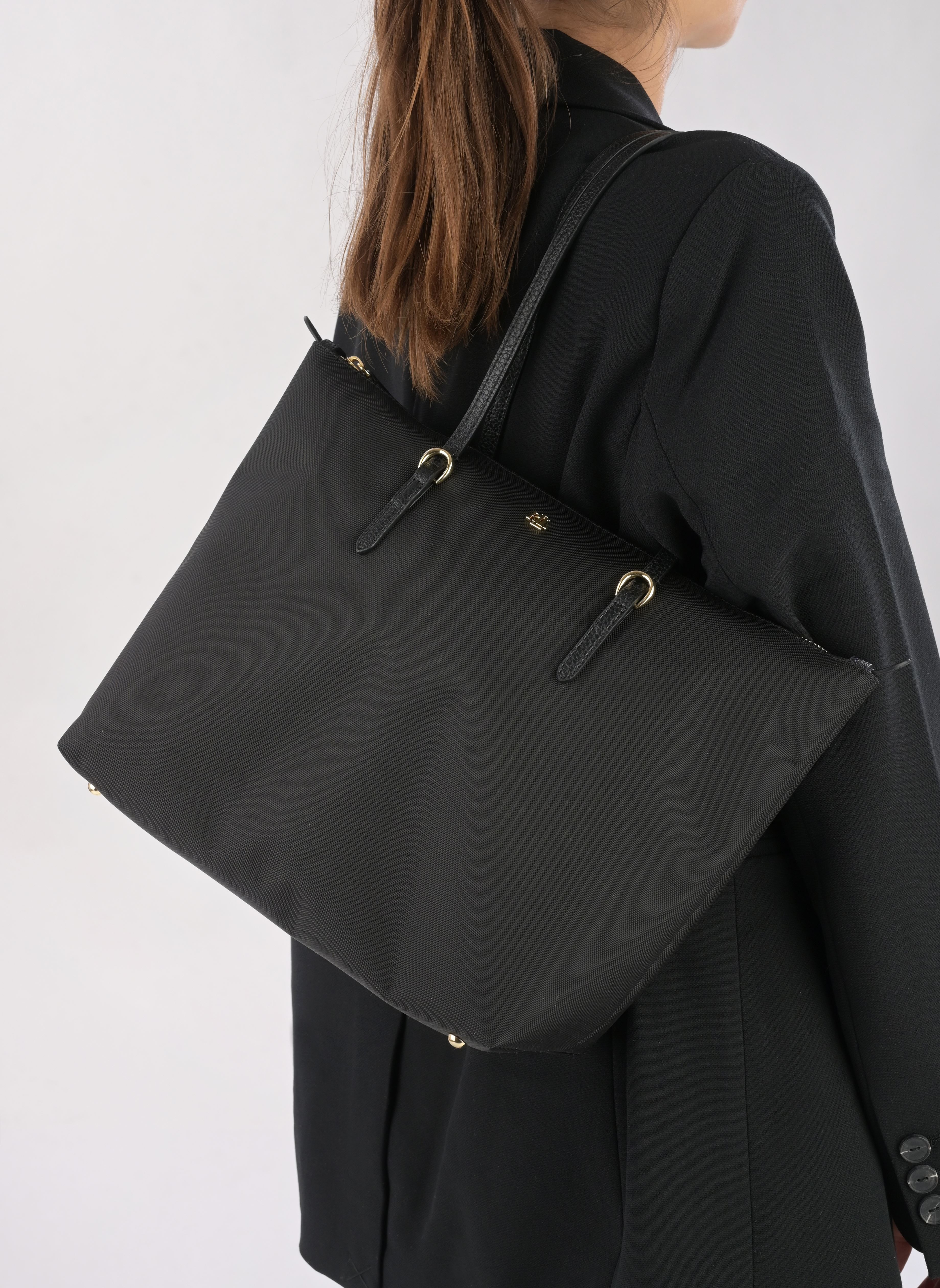 Grote winkelzak Keaton 26-Tote-Medium dames zwart Lauren Ralph Lauren Grote winkelzak Keaton 26-Tote-Medium dames zwart BLACK
