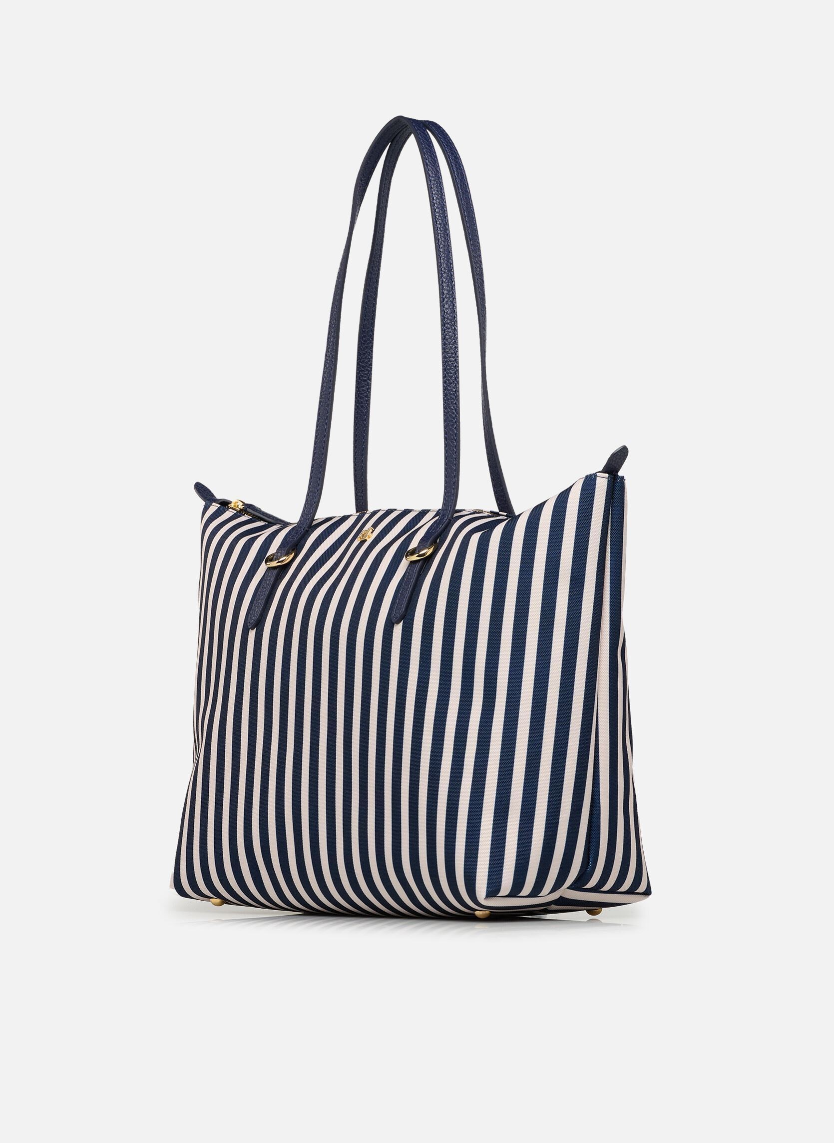 Cabas Keaton 26-Tote-Medium femme bleu Lauren Ralph Lauren Cabas Keaton 26-Tote-Medium femme bleu SKINNY STRIPE/REFINED NAVY