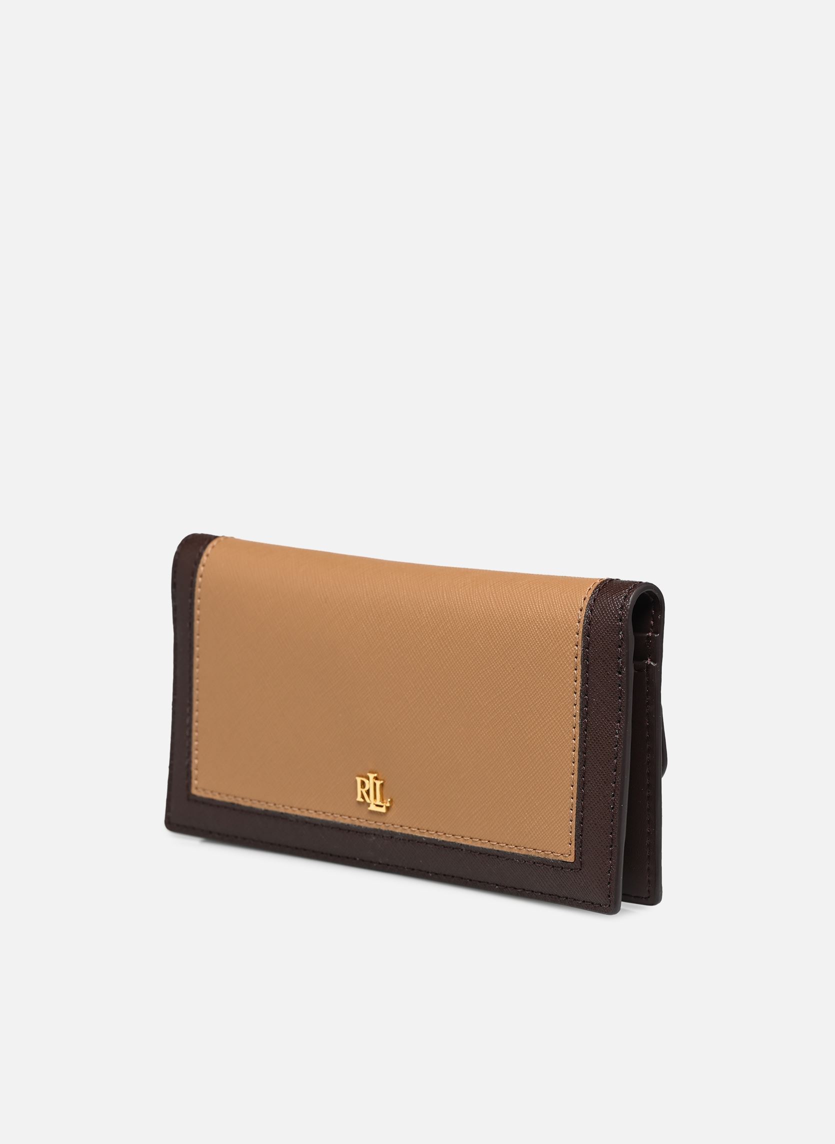 Portefeuilles Slim Wallet-Wallet-Medium femme marron Lauren Ralph Lauren Portefeuilles Slim Wallet-Wallet-Medium femme marron CAMEL/CHESTNUT BROWN