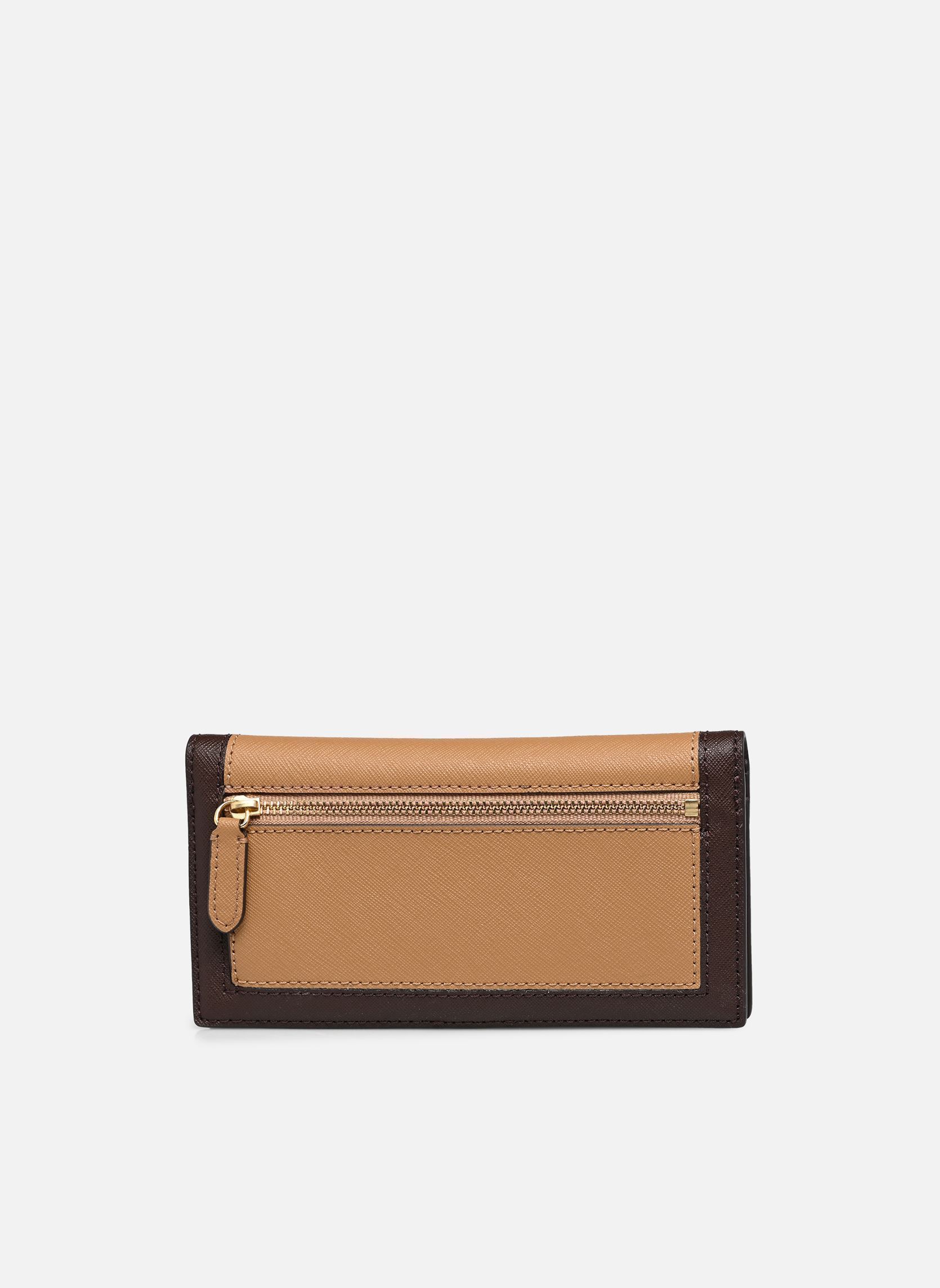 Portefeuilles Slim Wallet-Wallet-Medium femme marron Lauren Ralph Lauren Portefeuilles Slim Wallet-Wallet-Medium femme marron CAMEL/CHESTNUT BROWN