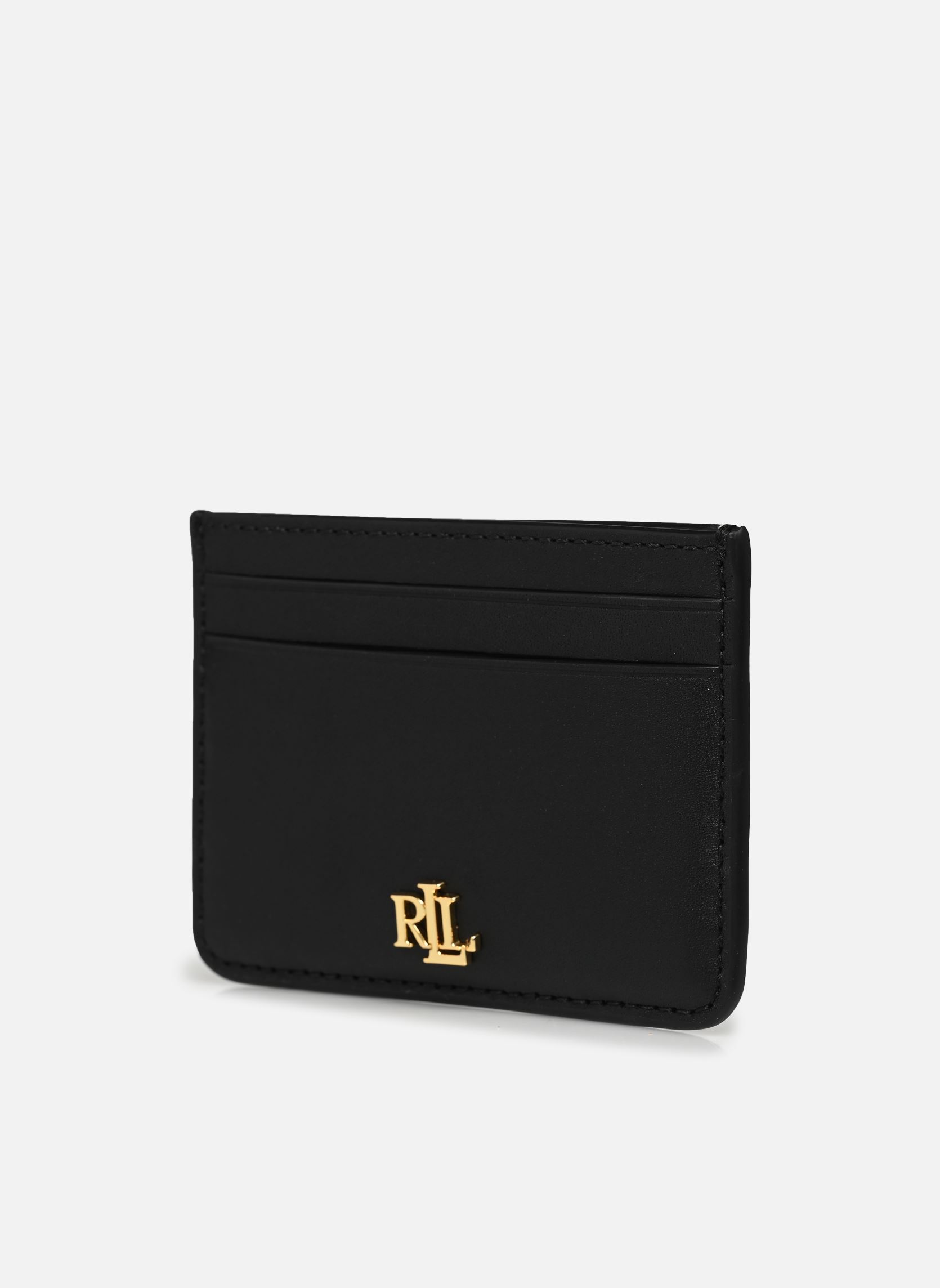 Porte-cartes Slim Card-Card Case-Small femme noir Lauren Ralph Lauren Porte-cartes Slim Card-Card Case-Small femme noir BLACK