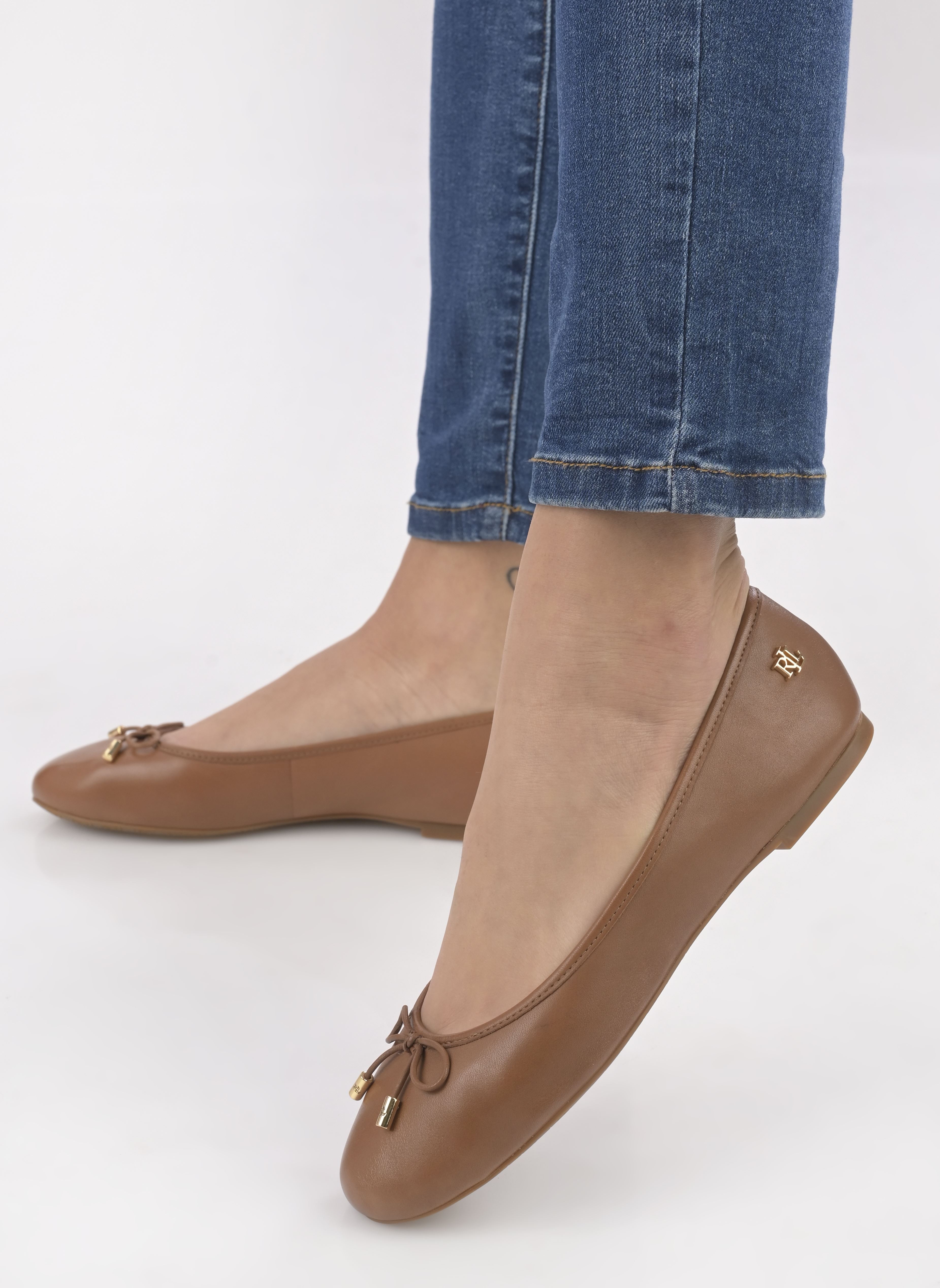 Ballerines classiques Jayna Flats Ballet femme marron Lauren Ralph Lauren Ballerines classiques Jayna Flats Ballet femme marron DEEP SADDLE TAN
