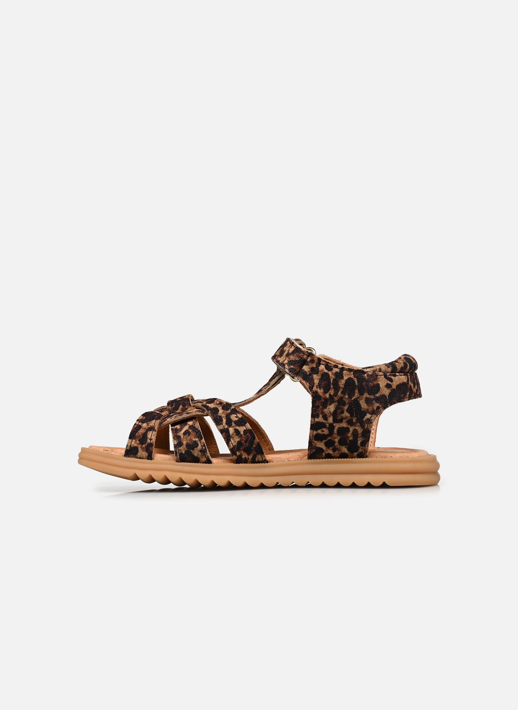 Sandalen Felicia meisjes bruin Bisgaard Sandalen Felicia meisjes bruin LEOPARD