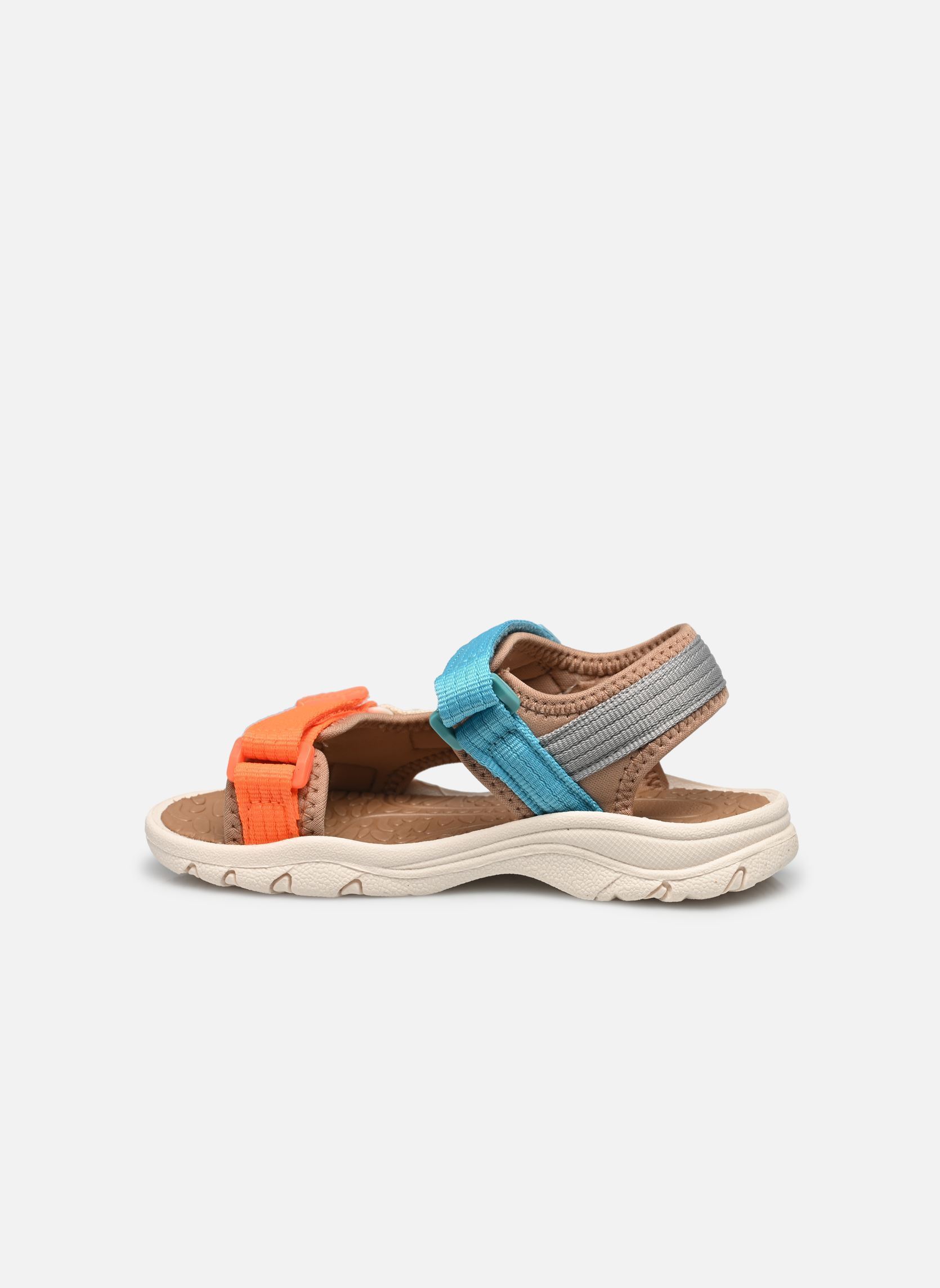 Sandales Nico garçon multicolore Bisgaard Sandales Nico garçon multicolore BRIGHT ORANGE/BLUE