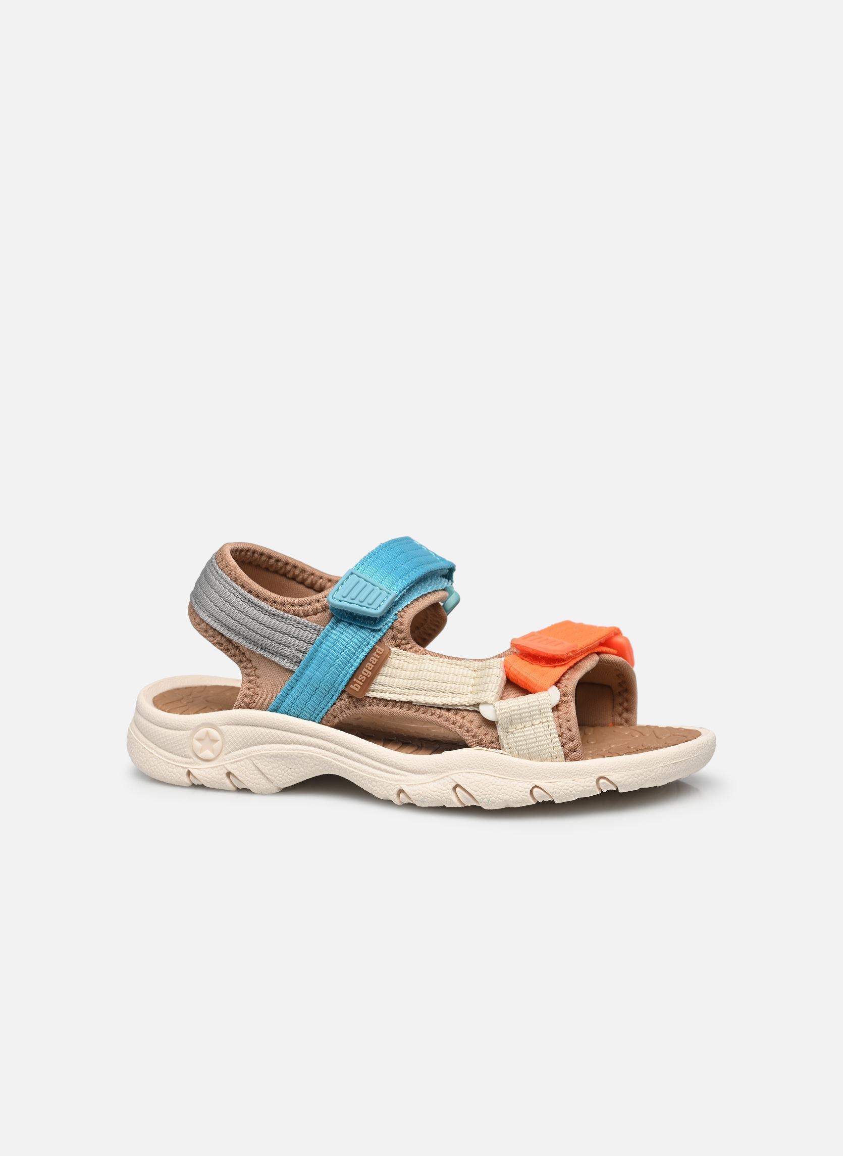 Sandales Nico garçon multicolore Bisgaard Sandales Nico garçon multicolore BRIGHT ORANGE/BLUE