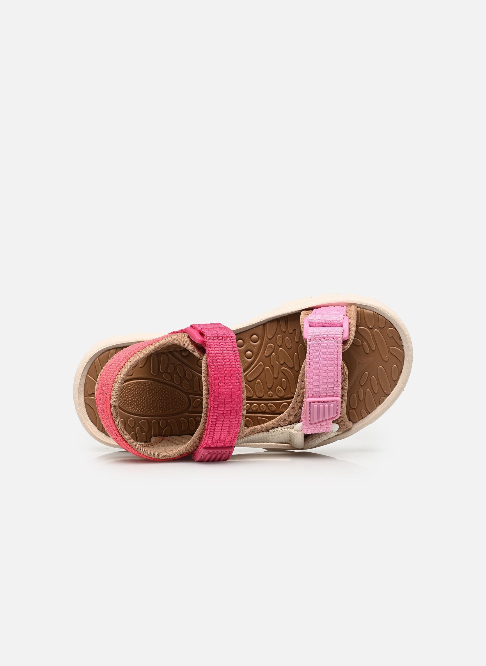 Sandales Nico fille multicolore Bisgaard Sandales Nico fille multicolore BUBBLE GUM