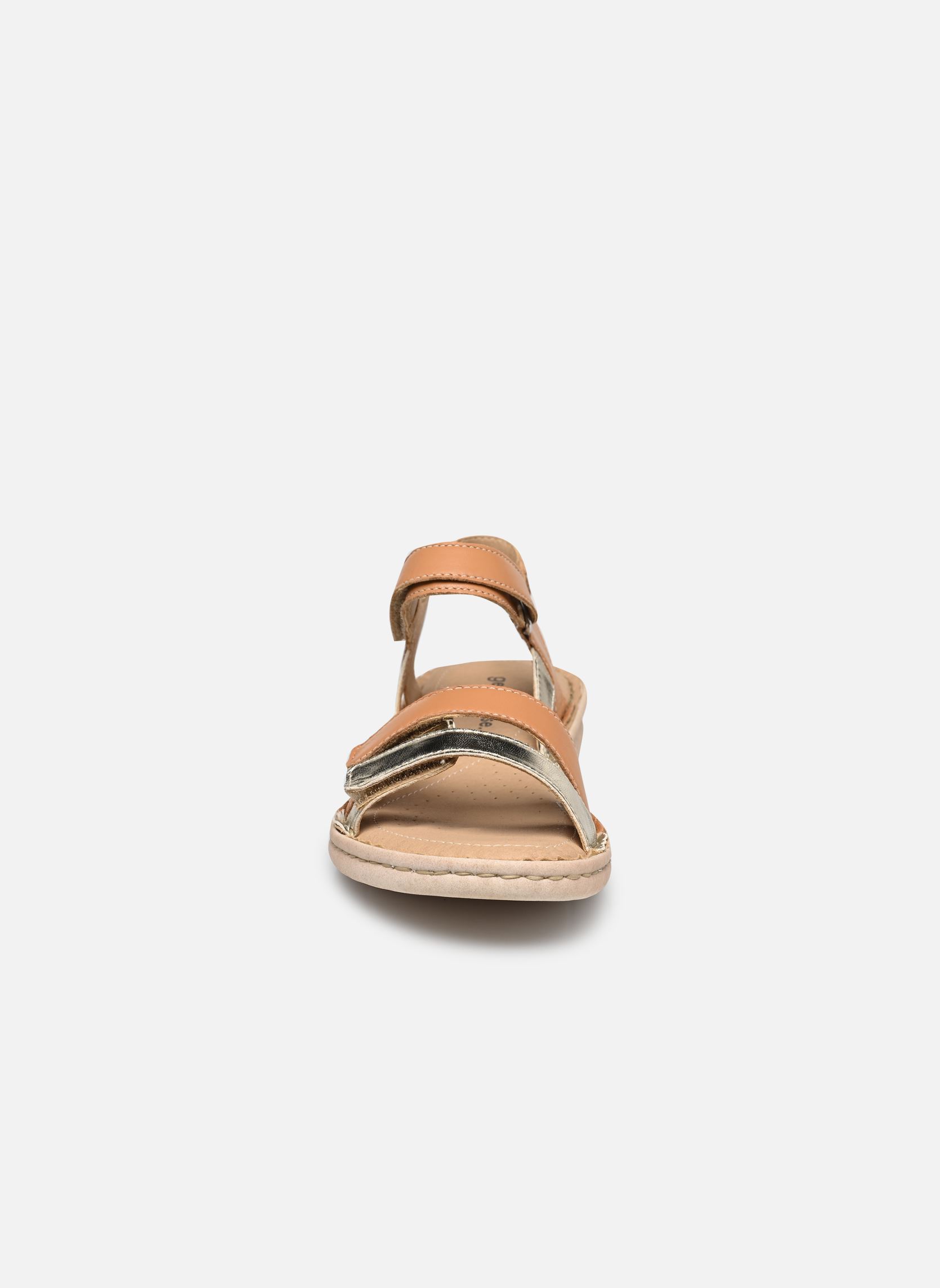 Flache Sandalen Robbin - sandales compensées damen braun Georgia Rose Soft Flache Sandalen Robbin - sandales compensées damen braun Cognac