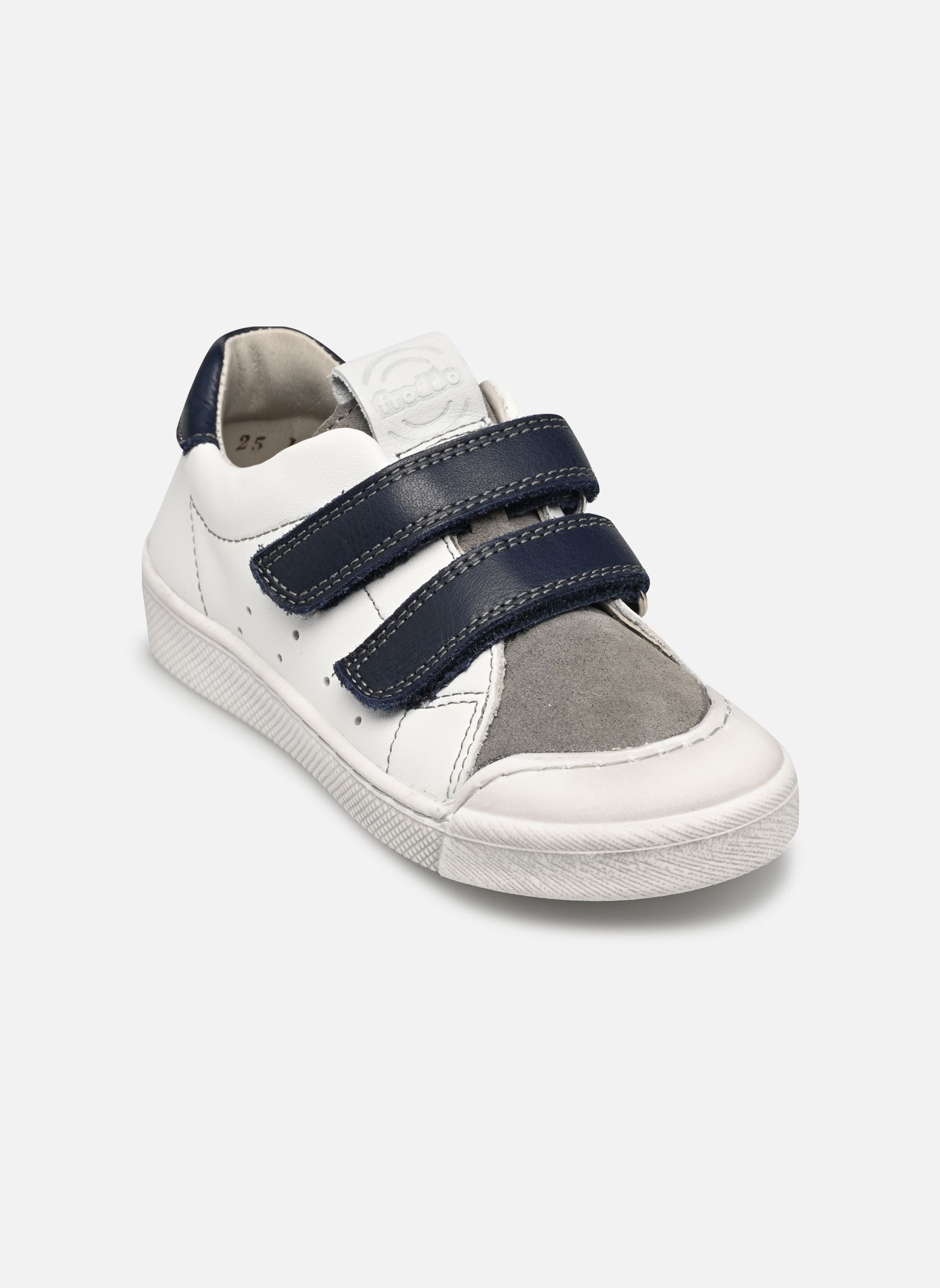Niedrige Sneaker Rosario recycled jungen weiß Froddo Niedrige Sneaker Rosario recycled jungen weiß WHITE/BLUE