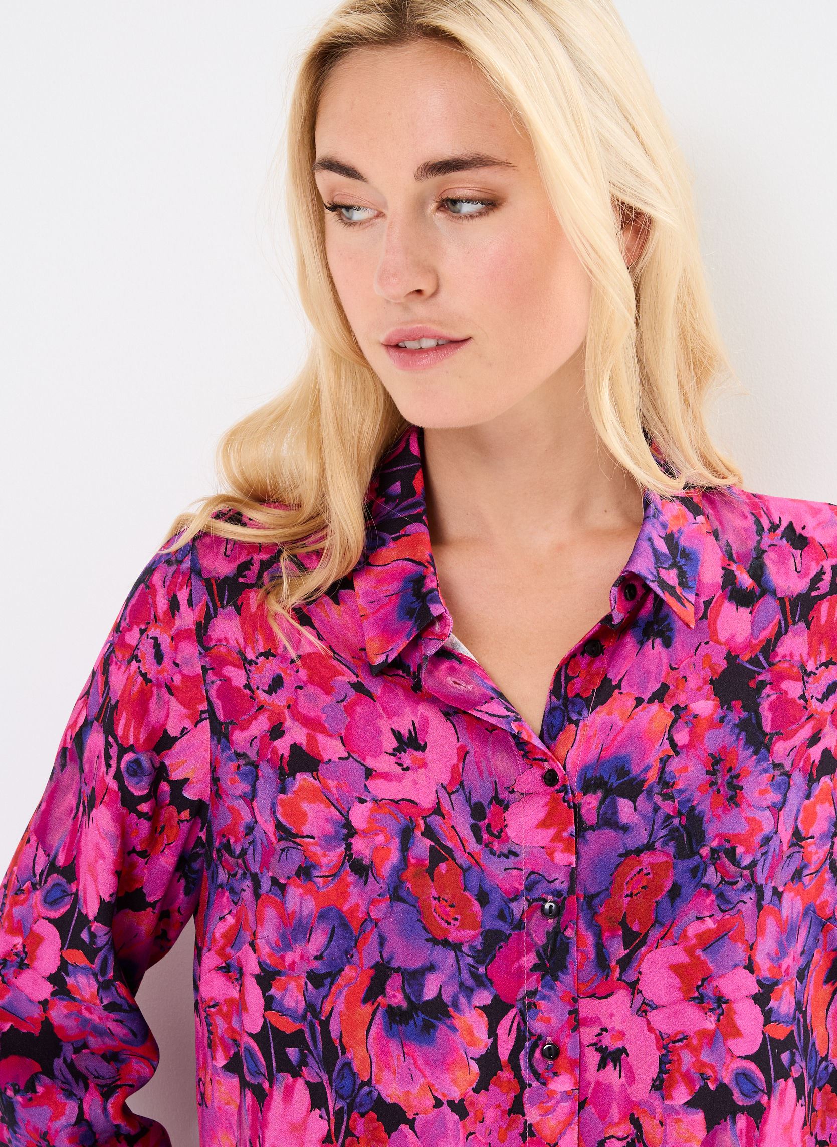Camicie a maniche lunghe BAMA donna rosa Georgia Rose Camicie a maniche lunghe BAMA donna rosa ROSE FUSCHIA