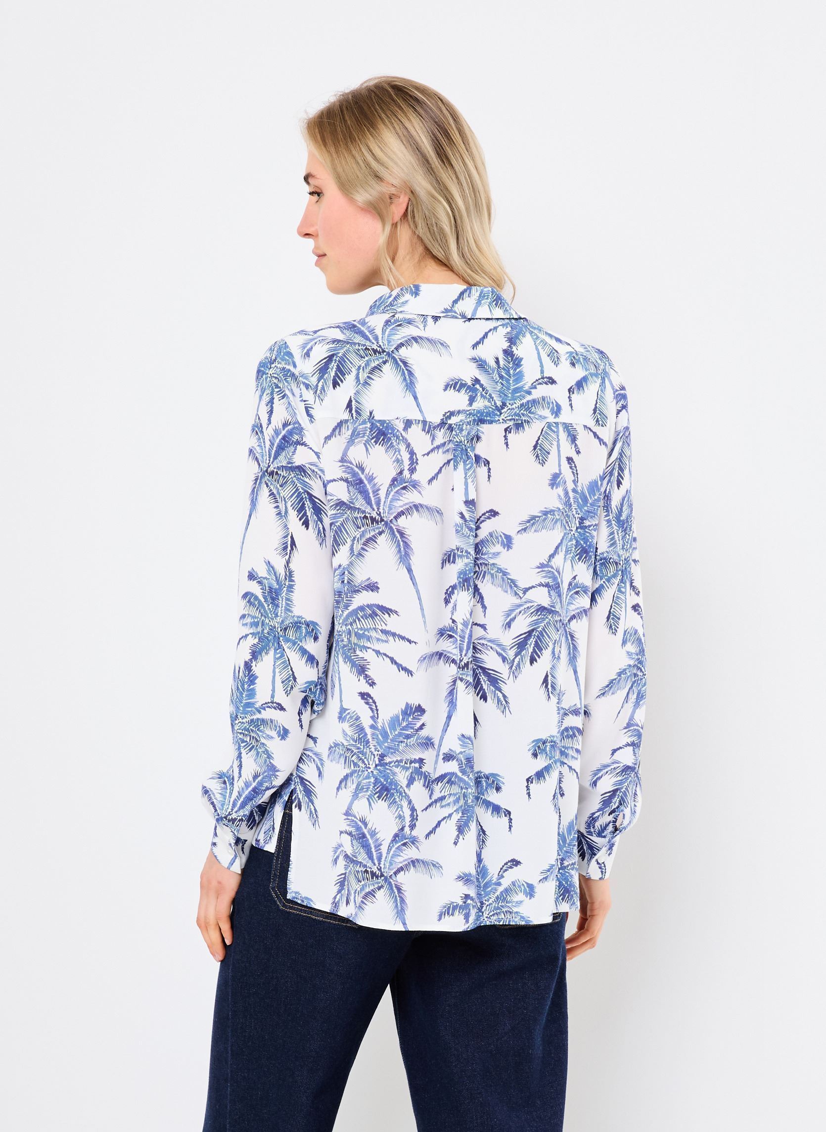 Chemises manches longues BAMA femme blanc Georgia Rose Chemises manches longues BAMA femme blanc BLANC