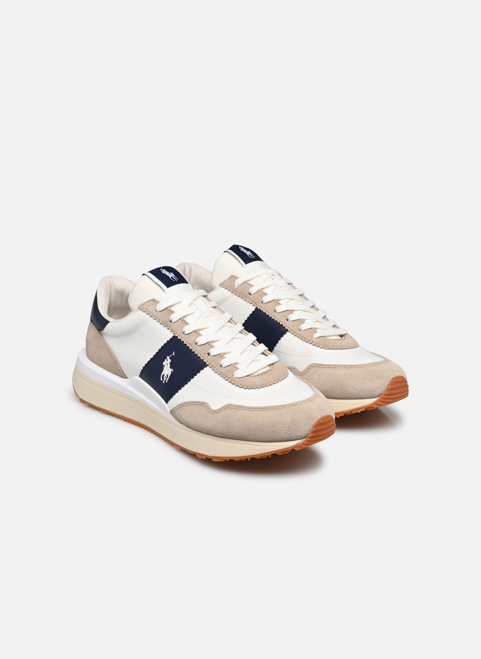 Sneakers TRAIN 89 PP-SNEAKERS-LOW TOP LACE heren blauw Polo Ralph Lauren Sneakers TRAIN 89 PP-SNEAKERS-LOW TOP LACE heren blauw MILKSHAKE/NAVY