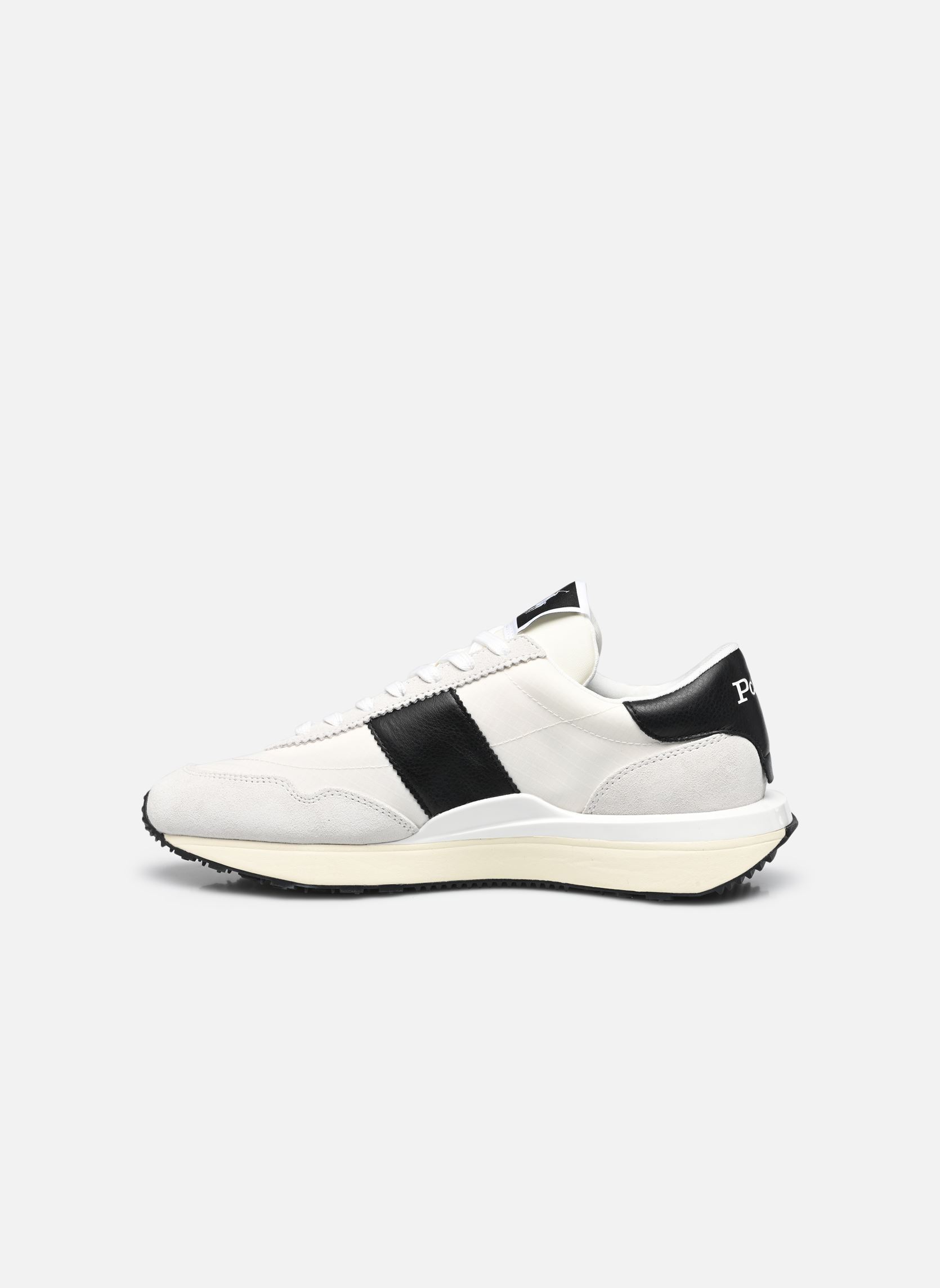 Baskets TRAIN 89 PP-SNEAKERS-LOW TOP LACE homme blanc Polo Ralph Lauren Baskets TRAIN 89 PP-SNEAKERS-LOW TOP LACE homme blanc TONAL BIANCO