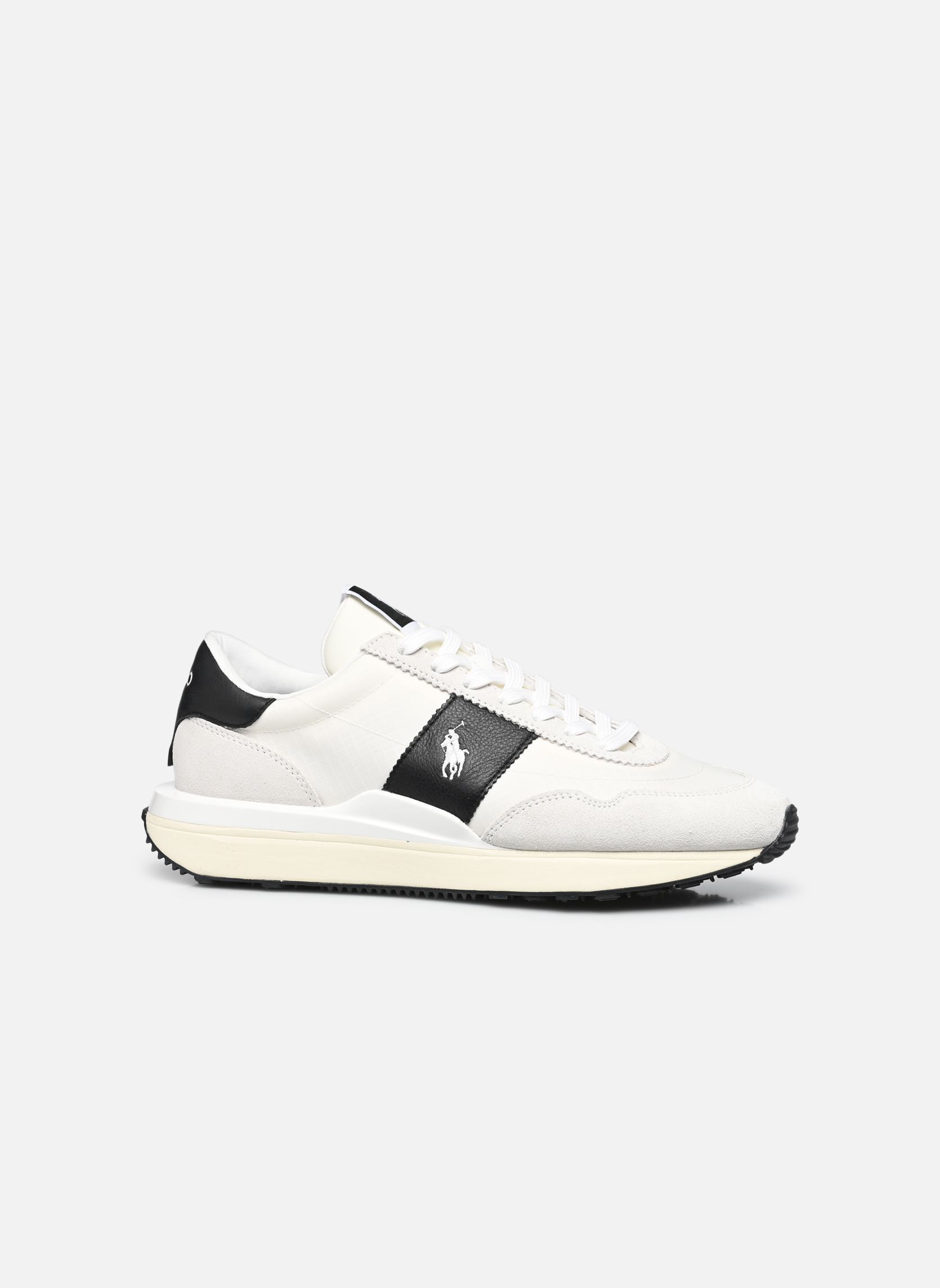 Baskets TRAIN 89 PP-SNEAKERS-LOW TOP LACE homme blanc Polo Ralph Lauren Baskets TRAIN 89 PP-SNEAKERS-LOW TOP LACE homme blanc TONAL BIANCO
