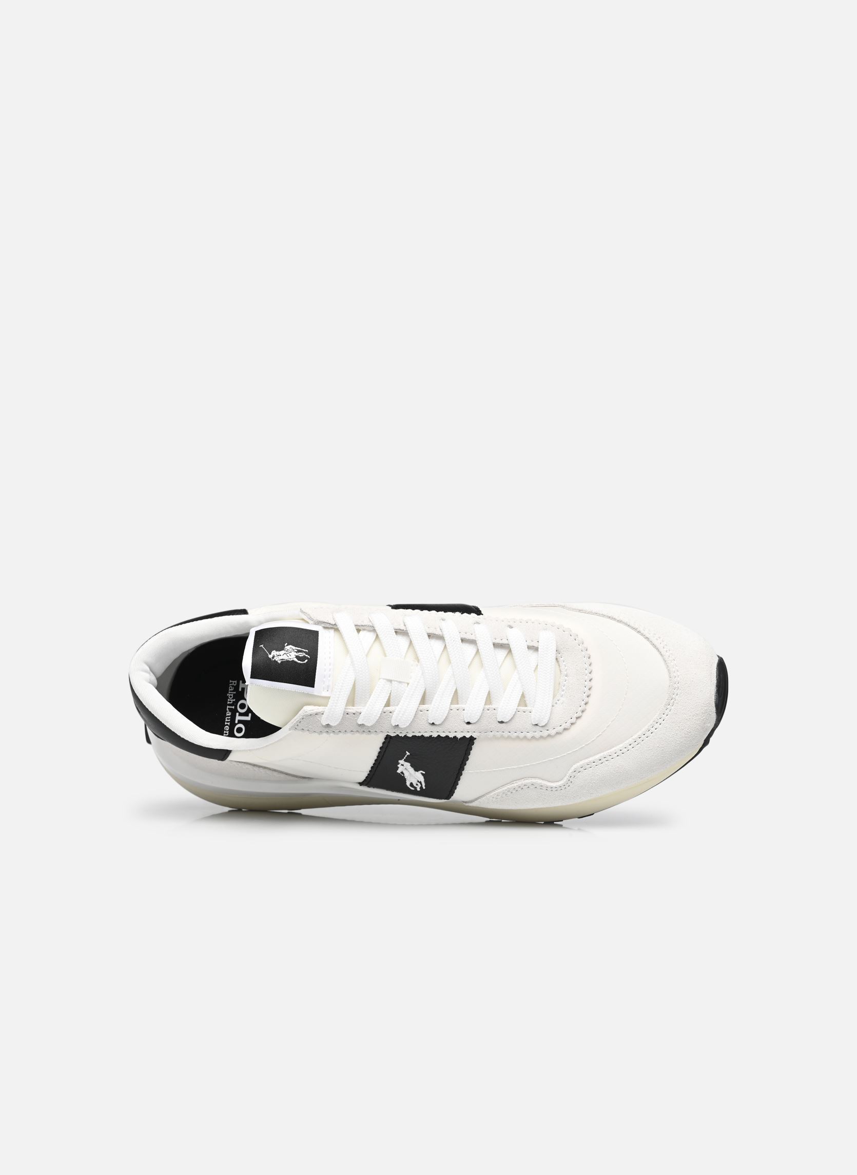 Baskets TRAIN 89 PP-SNEAKERS-LOW TOP LACE homme blanc Polo Ralph Lauren Baskets TRAIN 89 PP-SNEAKERS-LOW TOP LACE homme blanc TONAL BIANCO