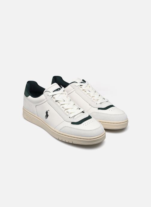 ★ラルフ ローレン★CRT SPT★Sneakers White Polo Ralph Lauren Baskets - POLO CRT SPT-SNEAKERS-LOW TOP