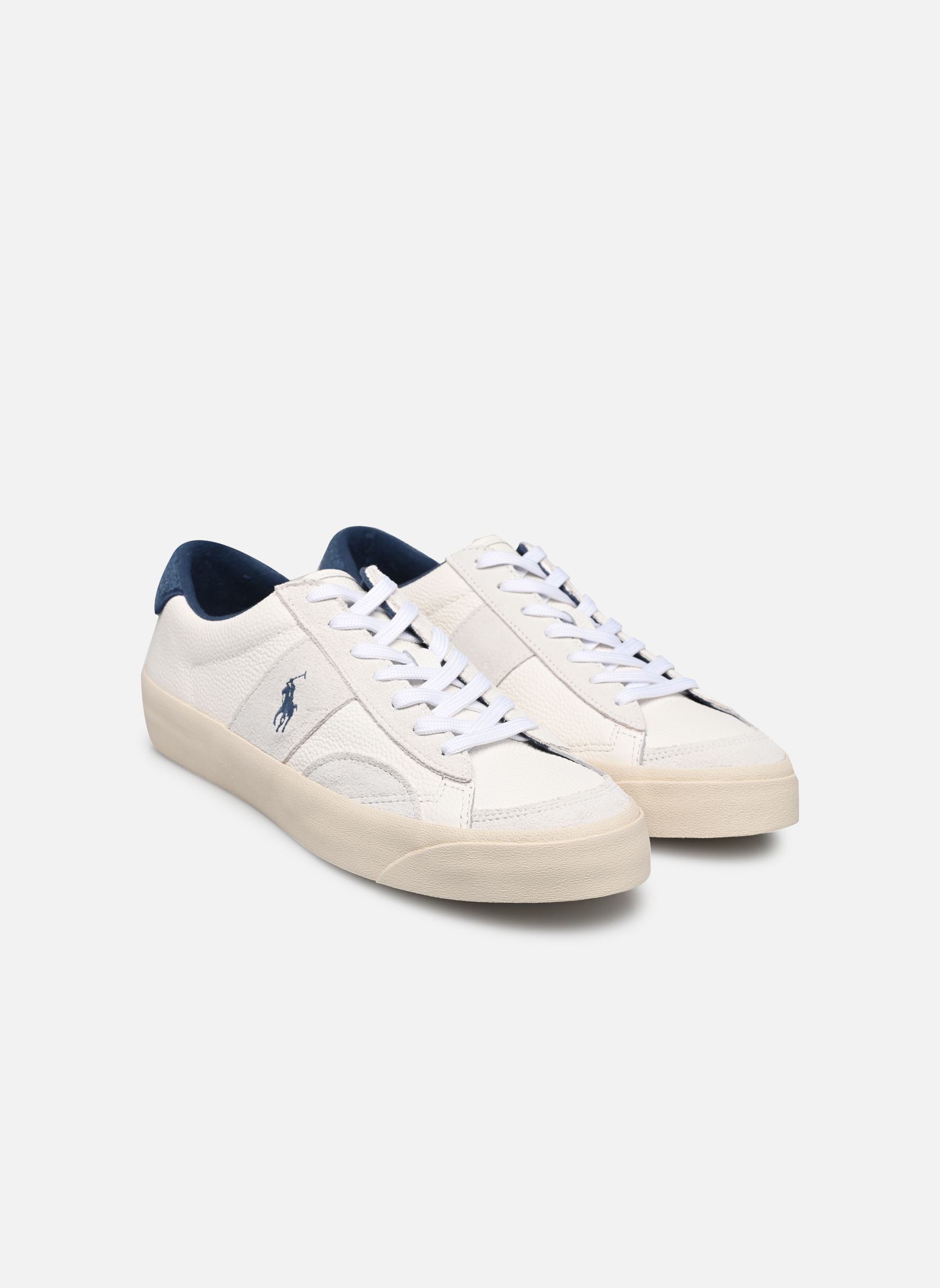 Baskets SAYER SPORT-SNEAKERS-LOW TOP LACE homme blanc Polo Ralph Lauren Baskets SAYER SPORT-SNEAKERS-LOW TOP LACE homme blanc WHITE/BLUE
