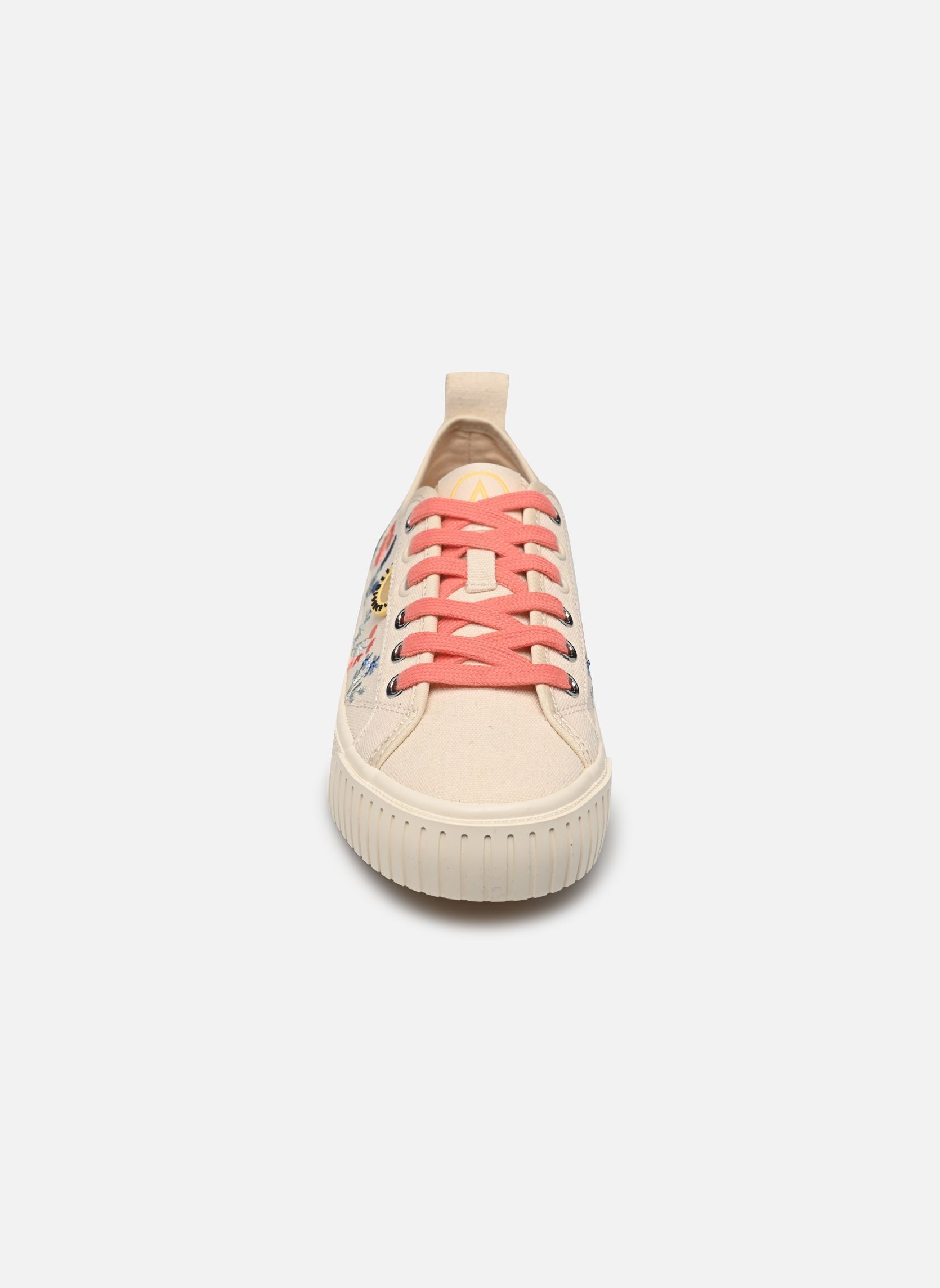 Baskets STOMP SNEAKER W femme beige Armistice Baskets STOMP SNEAKER W femme beige COTON/EMBROID DOVE/MULTICOLORE