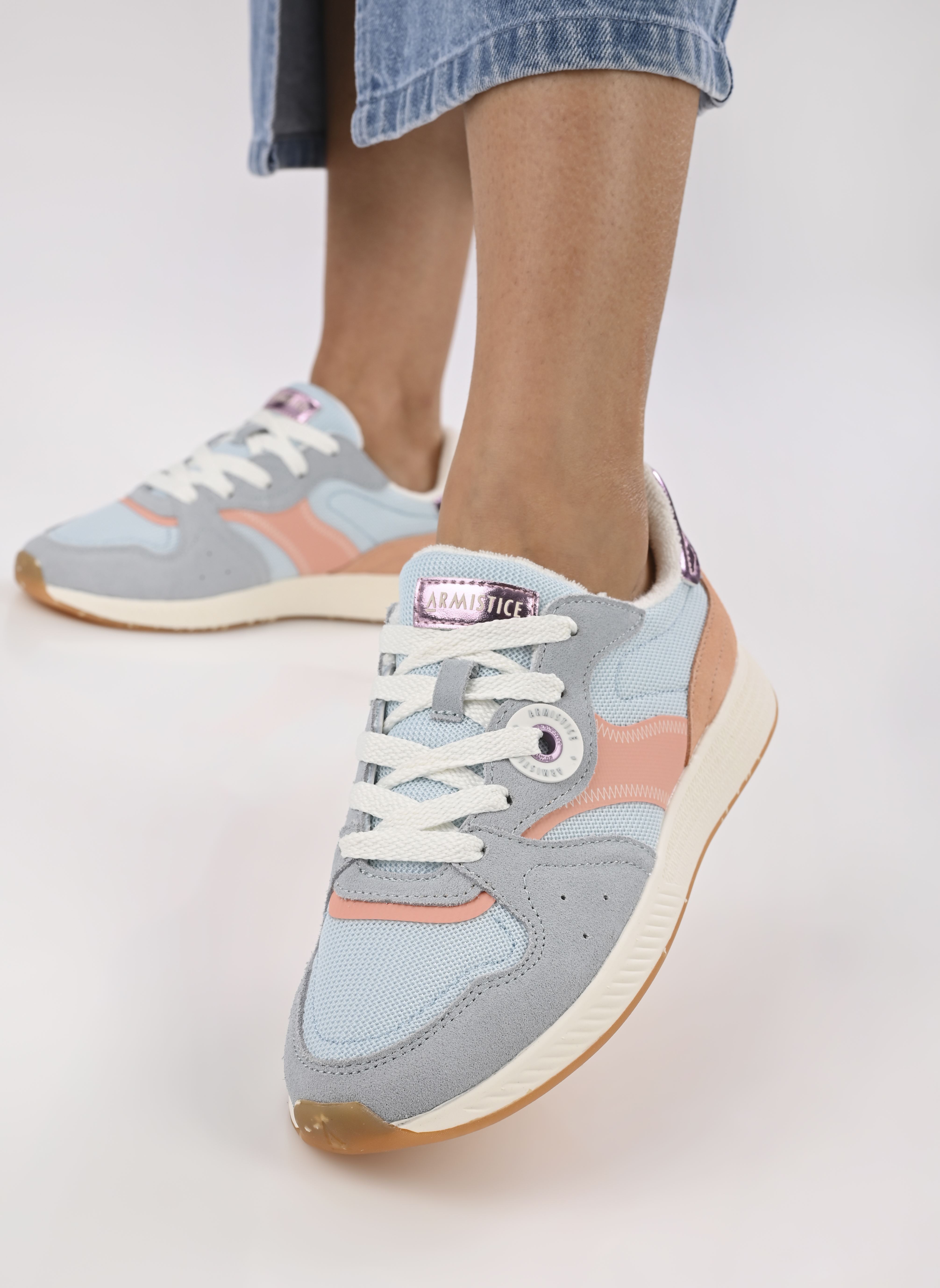 Sneakers COOL RUNNER W dames blauw Armistice Sneakers COOL RUNNER W dames blauw L.BLUE//L.BLUE/MELON