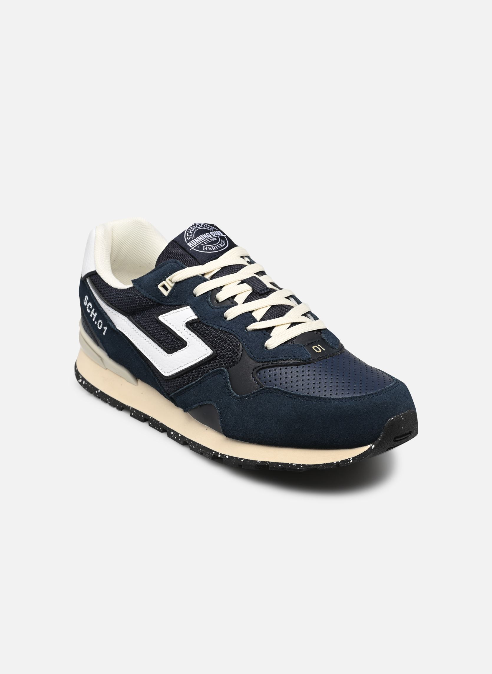 Baskets CAPE COD RUNNER homme bleu Schmoove Baskets CAPE COD RUNNER homme bleu NAVY/NAVY/WHITE
