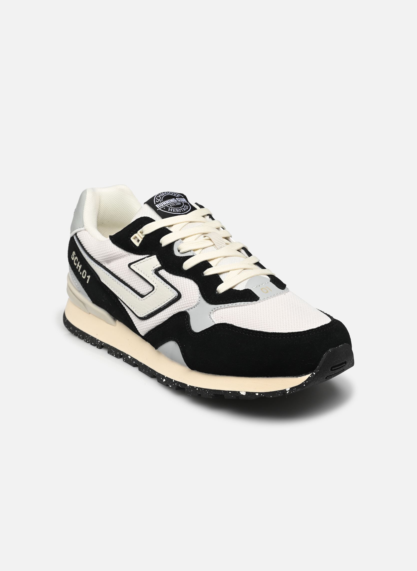 Baskets CAPE COD RUNNER homme blanc Schmoove Baskets CAPE COD RUNNER homme blanc BLACK/DOVE/DOVE