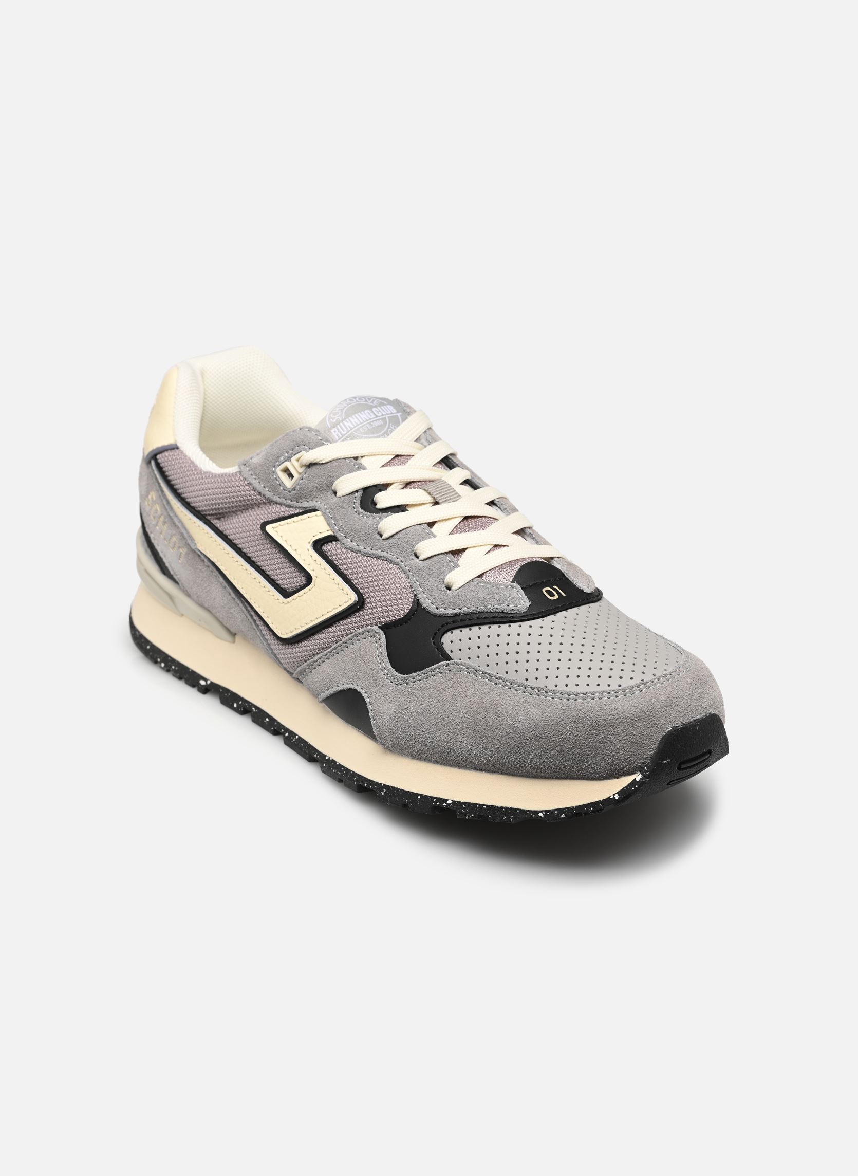 Baskets CAPE COD RUNNER homme gris Schmoove Baskets CAPE COD RUNNER homme gris GREY/GREY/WHITE