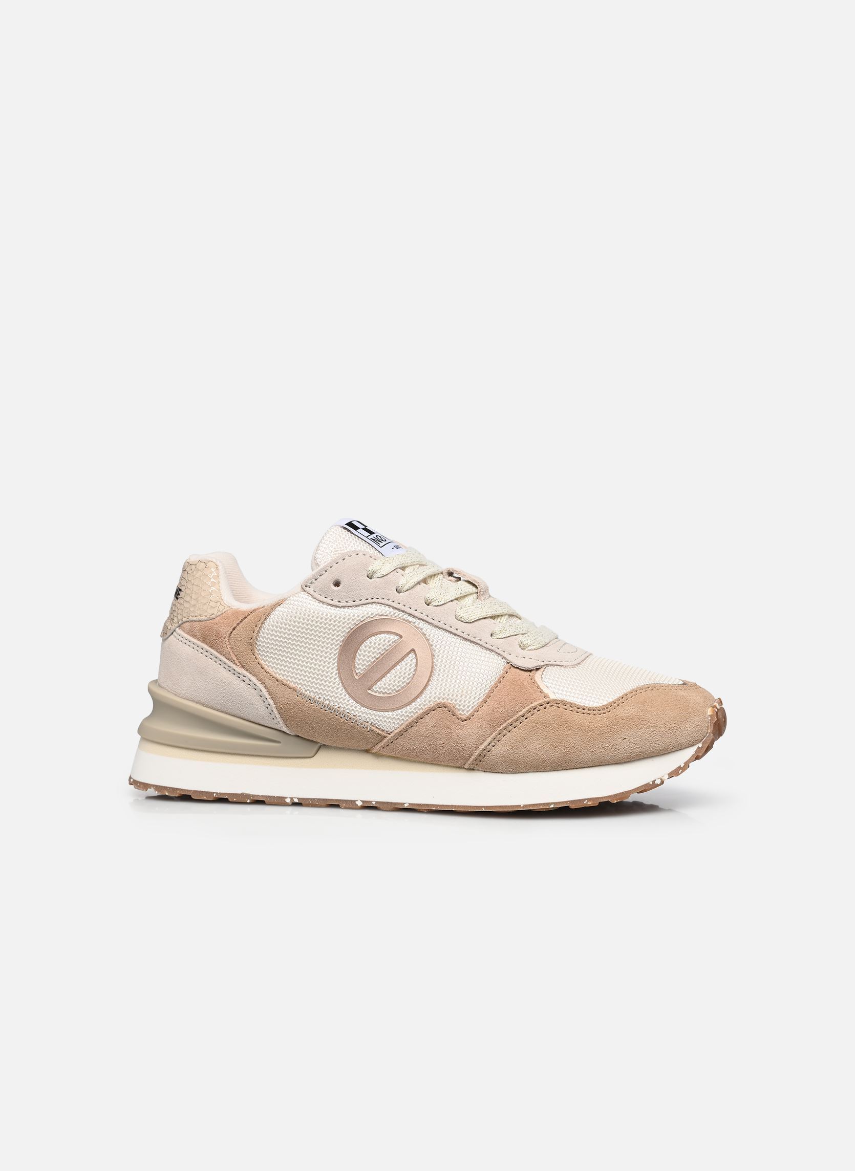 Sneakers Tova Runner dames beige No Name Sneakers Tova Runner dames beige BEIGE/DOVE/BEIGE