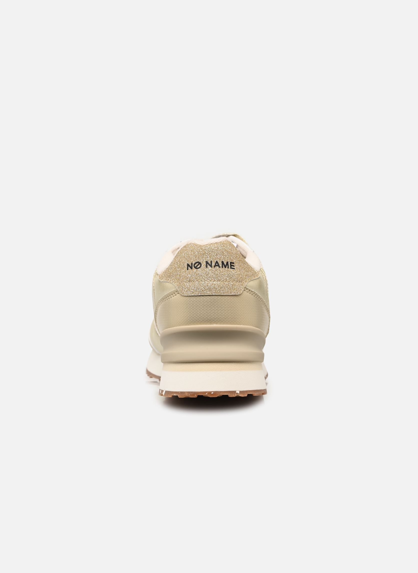 Sneakers Tova Runner dames goud en brons No Name Sneakers Tova Runner dames goud en brons L.GOLD/DOVE/L.GOLD