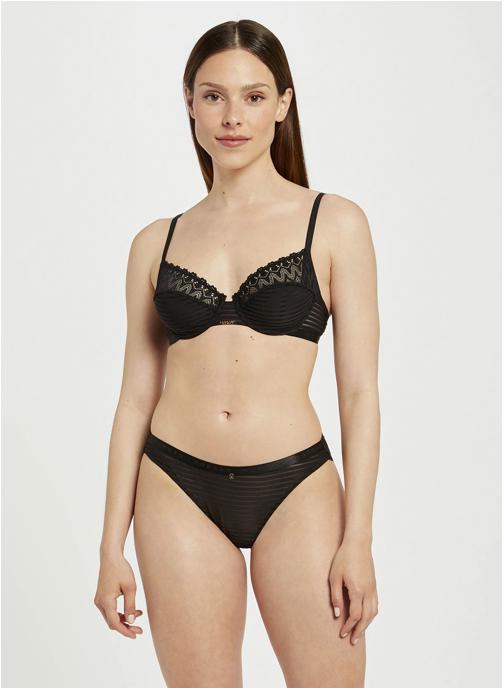 Morgan Culottes Slip noir Célia femme noir