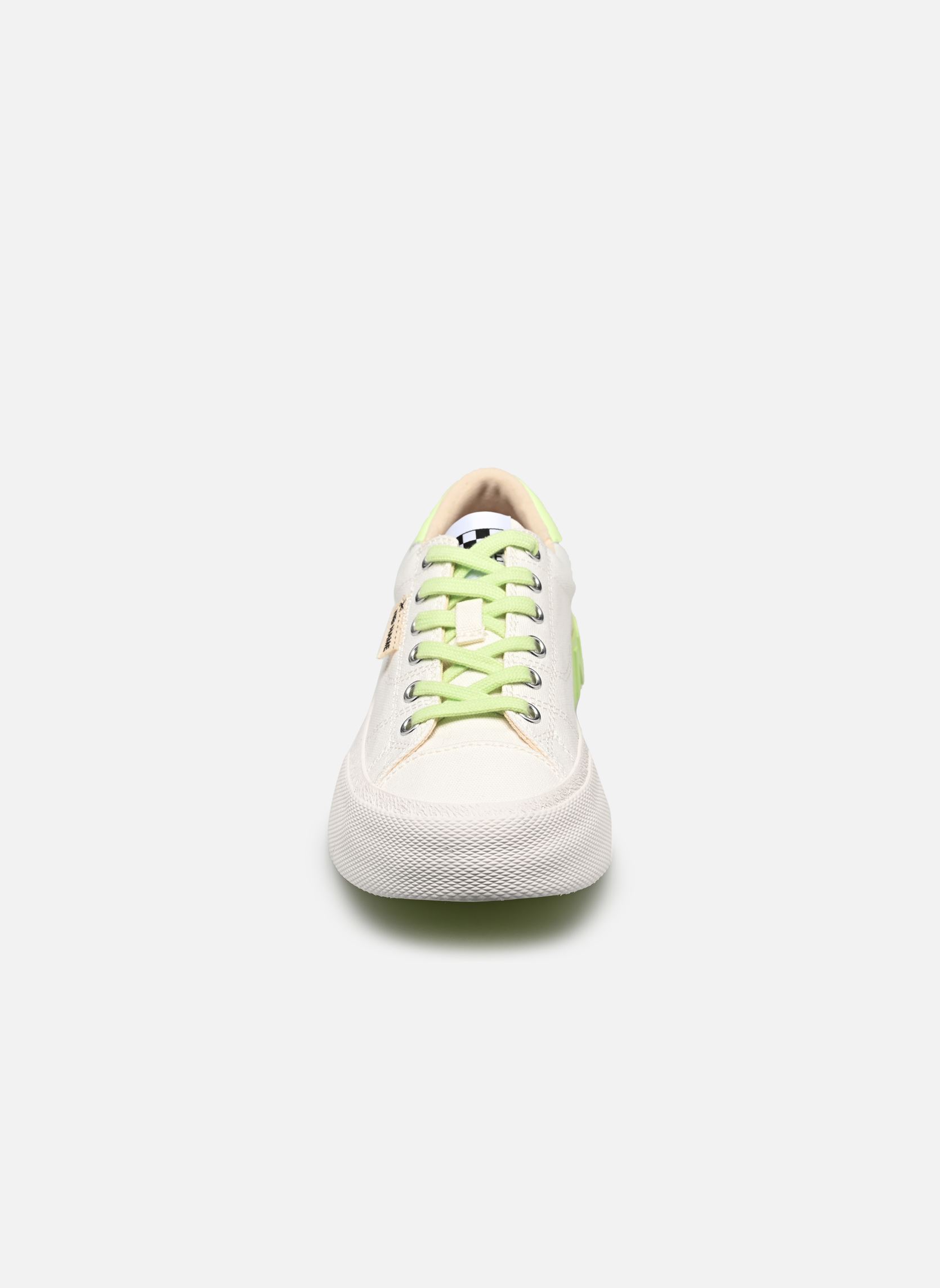 Print sneakers Reset Sneaker dames wit No Name Print sneakers Reset Sneaker dames wit WHITE/LIME