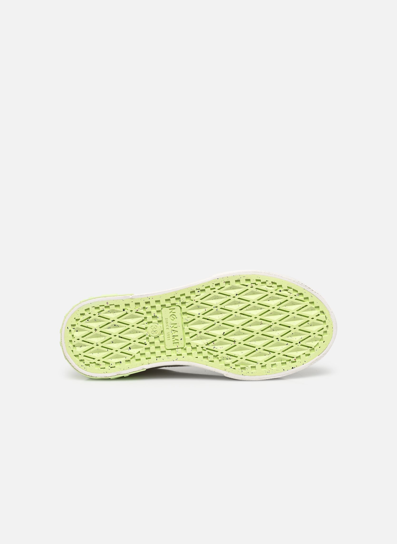 Print sneakers Reset Sneaker dames wit No Name Print sneakers Reset Sneaker dames wit WHITE/LIME