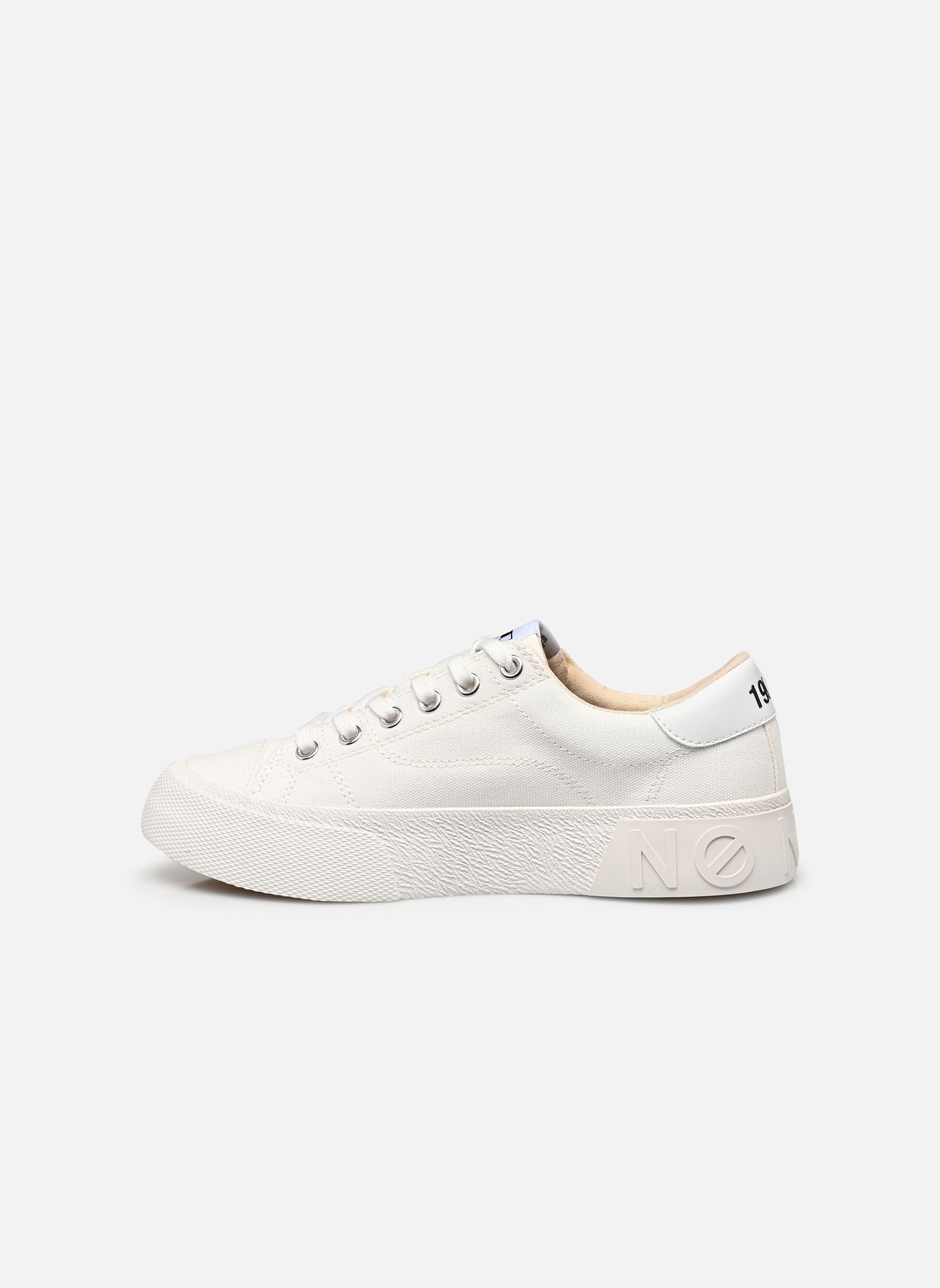 Print sneakers Reset Sneaker dames wit No Name Print sneakers Reset Sneaker dames wit WHITE