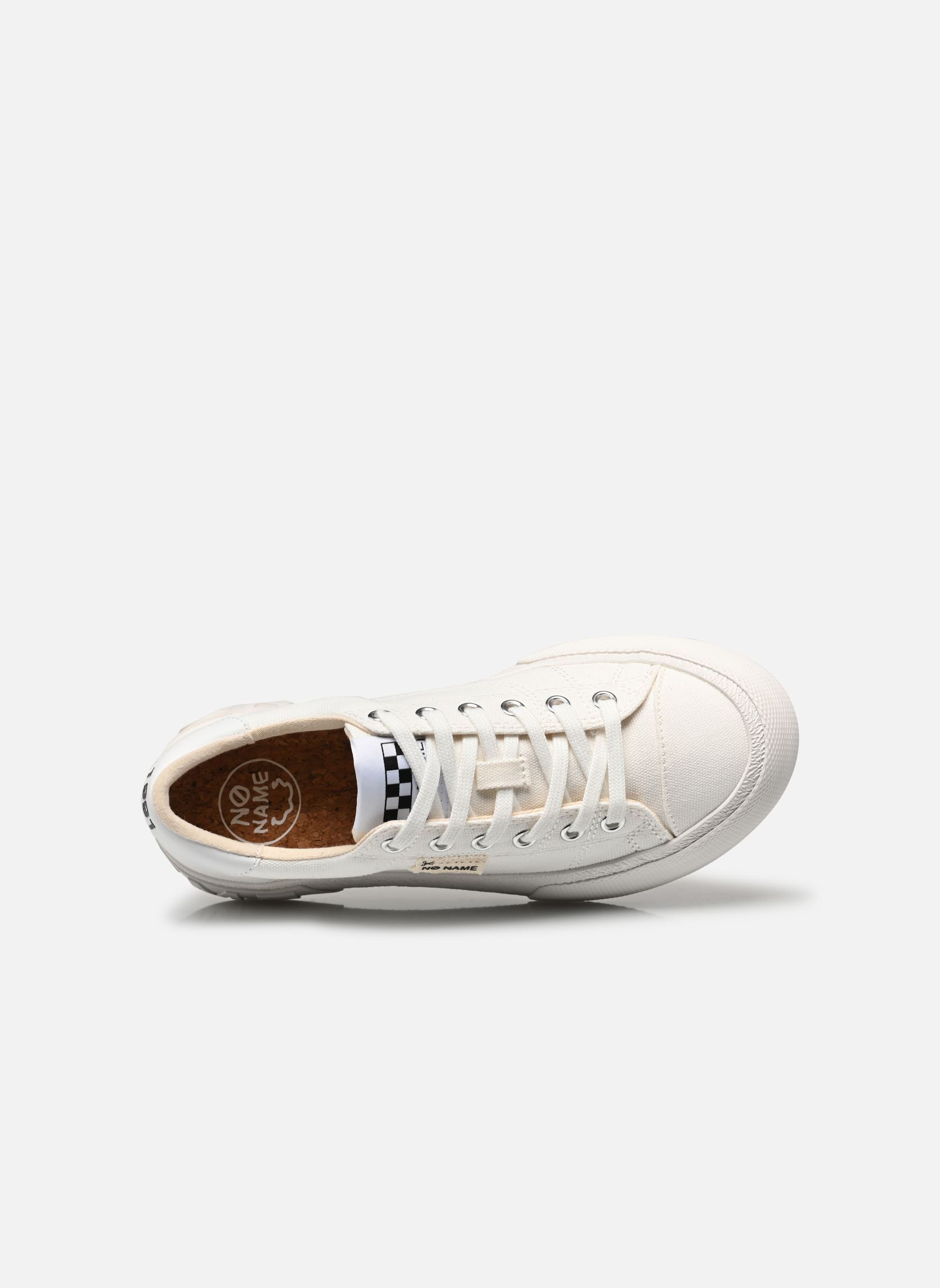 Print sneakers Reset Sneaker dames wit No Name Print sneakers Reset Sneaker dames wit WHITE