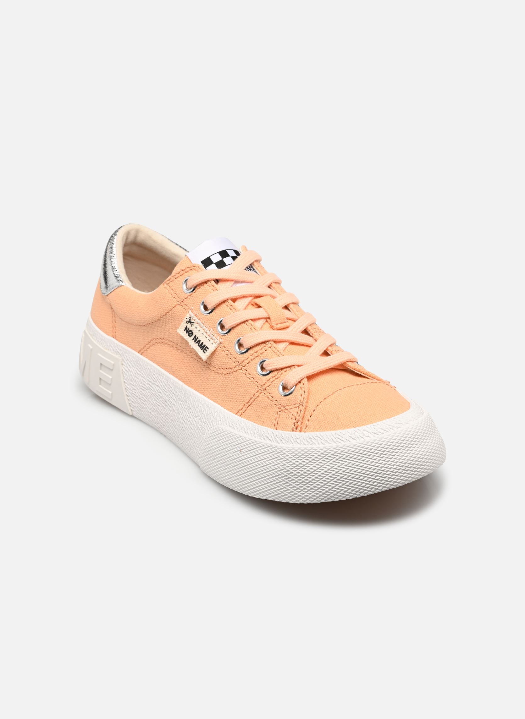 Baskets toile Reset Sneaker femme orange No Name Baskets toile Reset Sneaker femme orange APRICOT