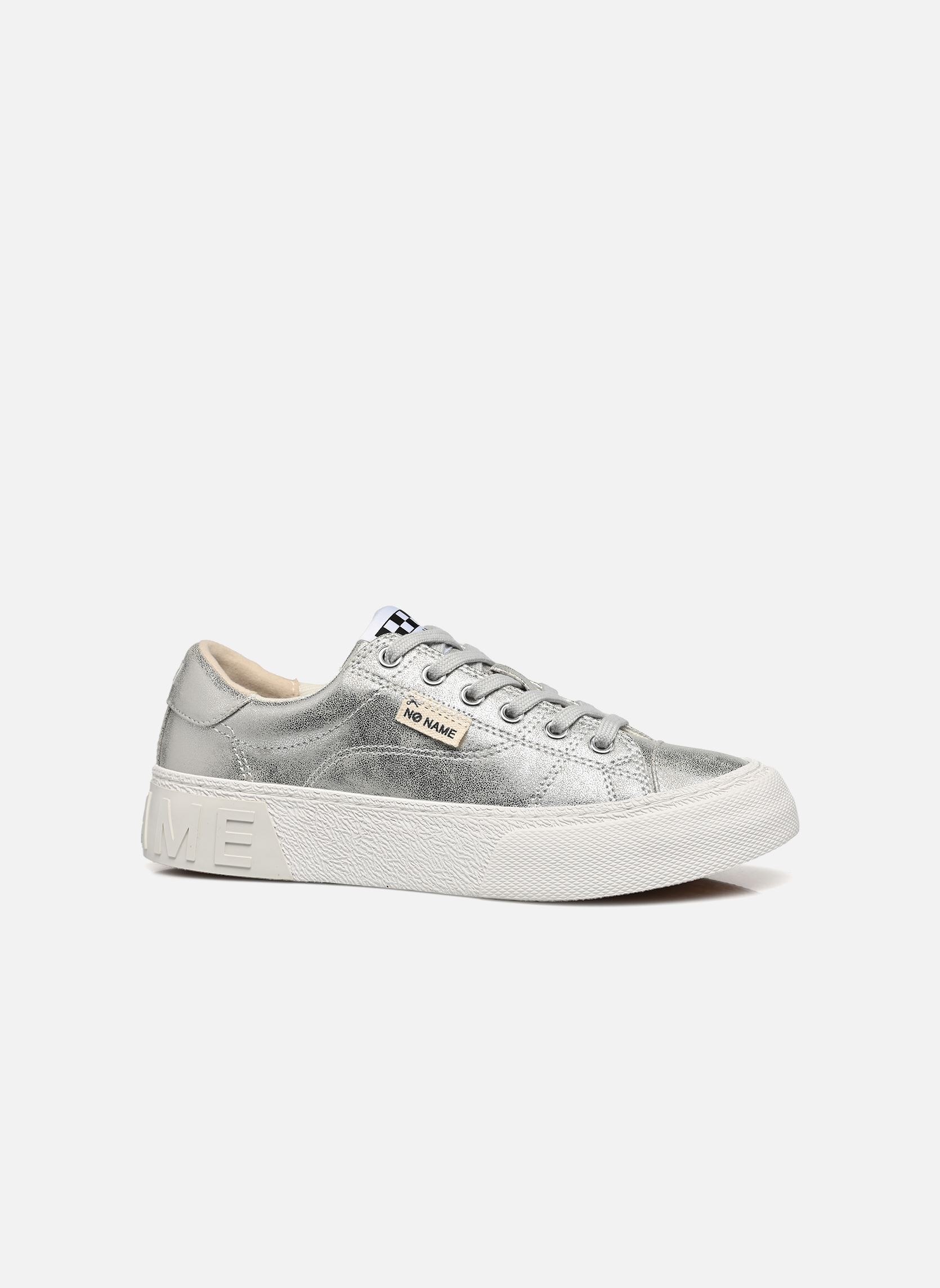 Print sneakers Reset Sneaker dames zilver No Name Print sneakers Reset Sneaker dames zilver SILVER
