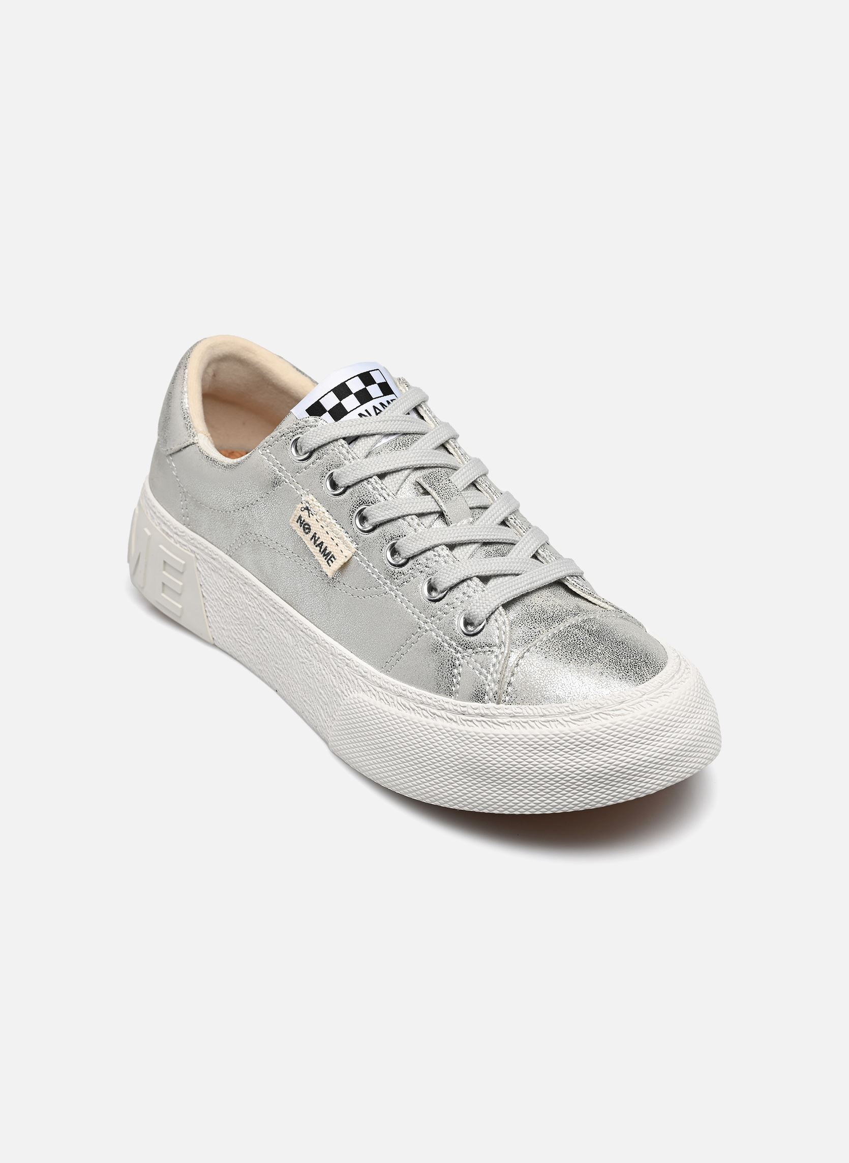 Print sneakers Reset Sneaker dames zilver No Name Print sneakers Reset Sneaker dames zilver SILVER